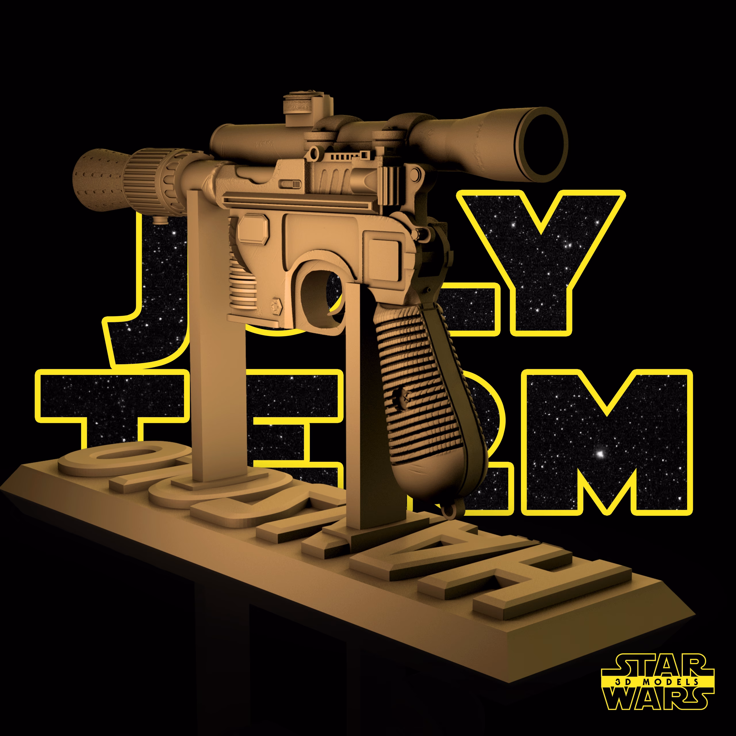 Han Solo Blastech DL-44 StarWars (VERIFIED) - Image 10