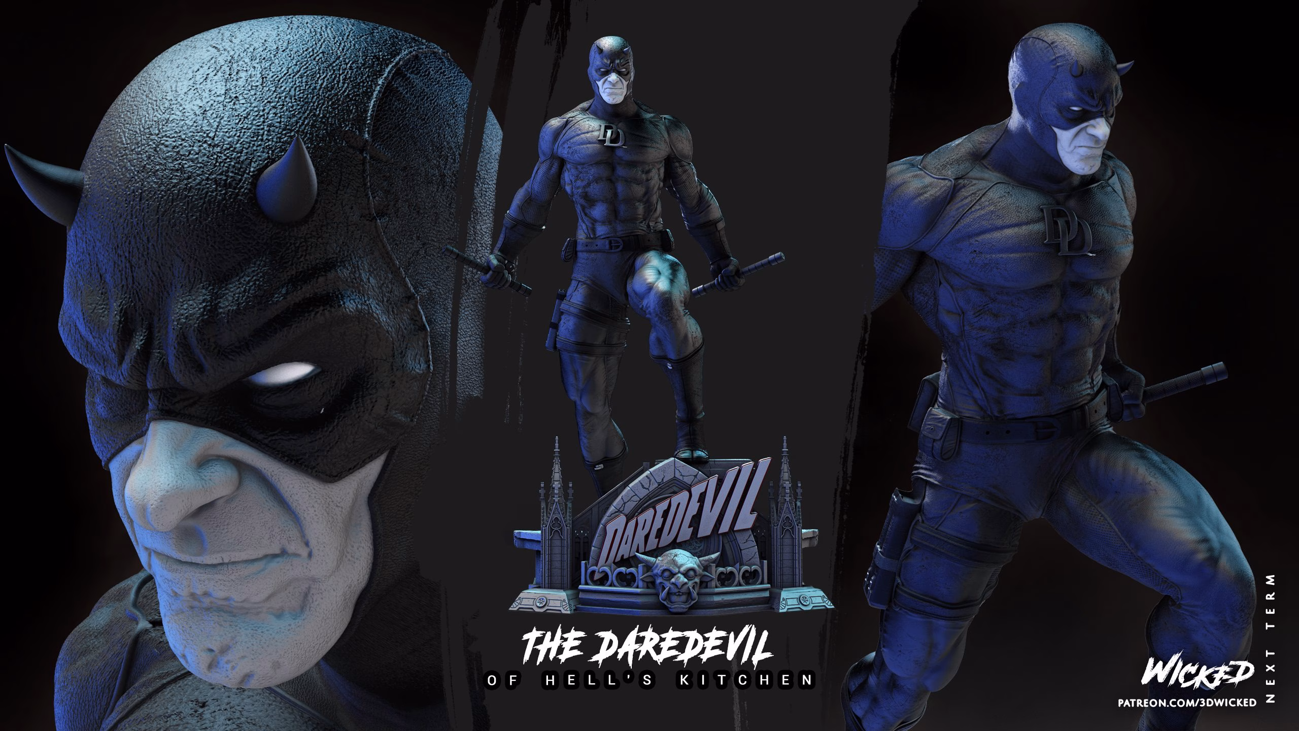 Daredevil Sculpture (VERIFIED)