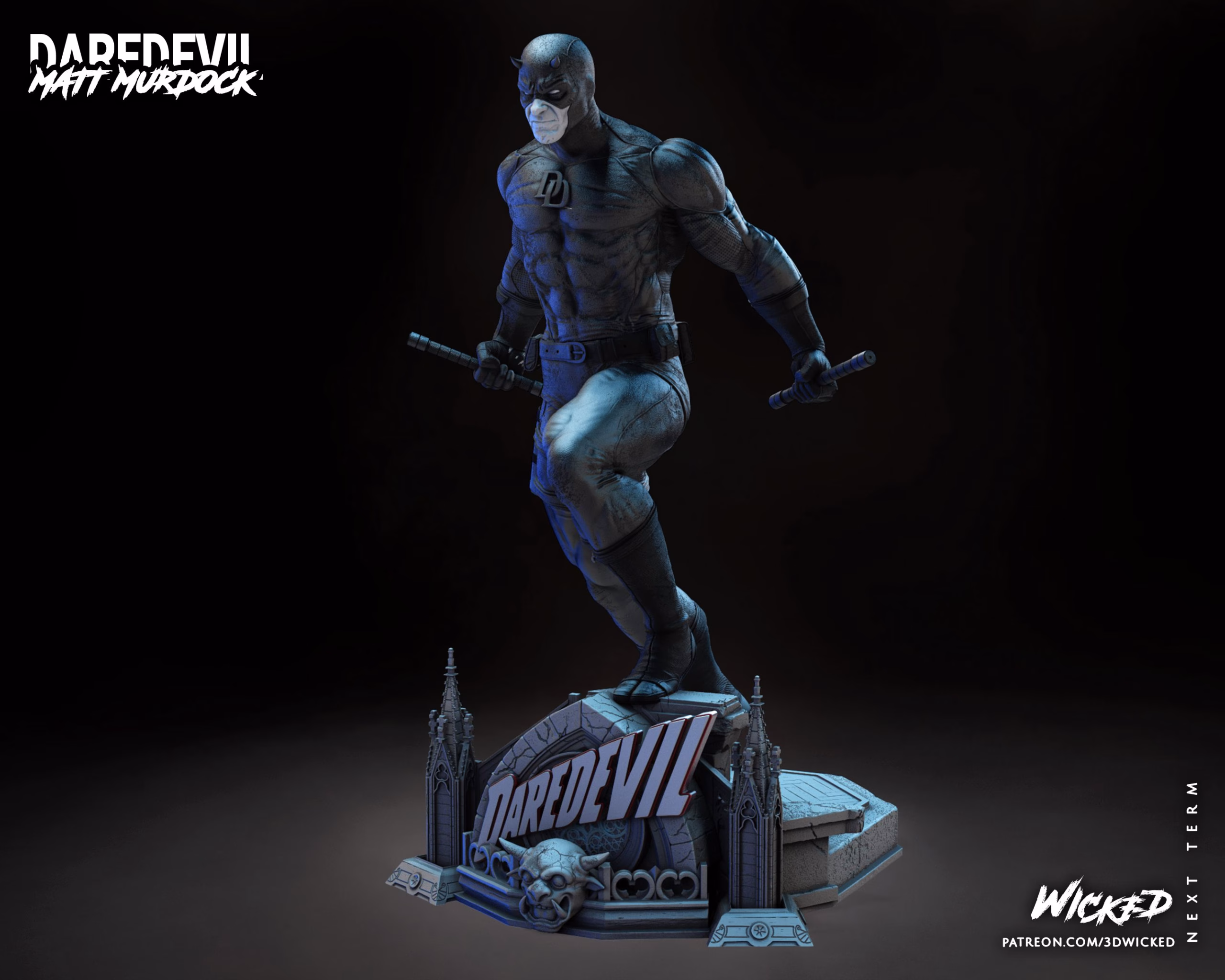 Daredevil Sculpture (VERIFIED) - Image 3