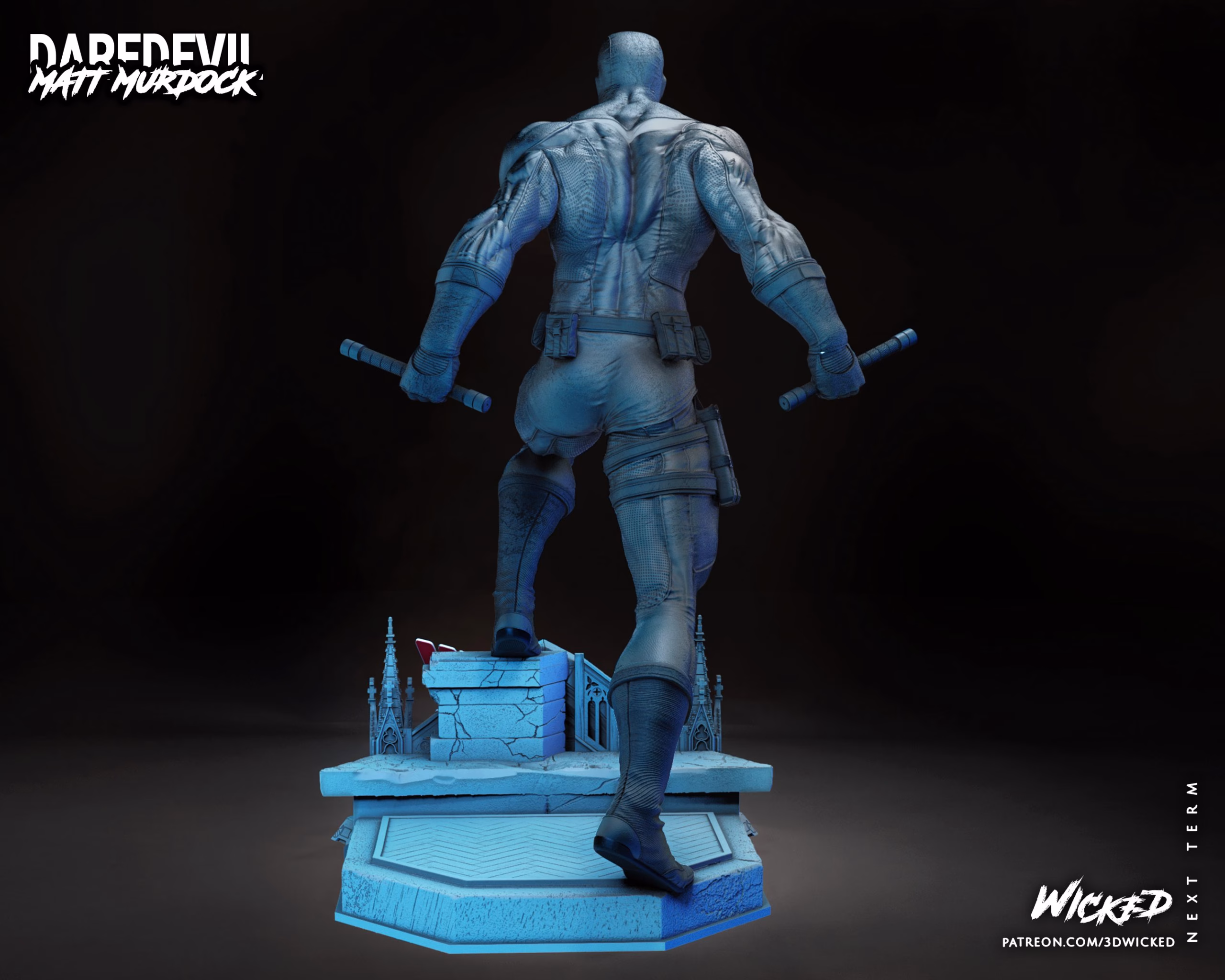 Daredevil Sculpture (VERIFIED) - Image 4