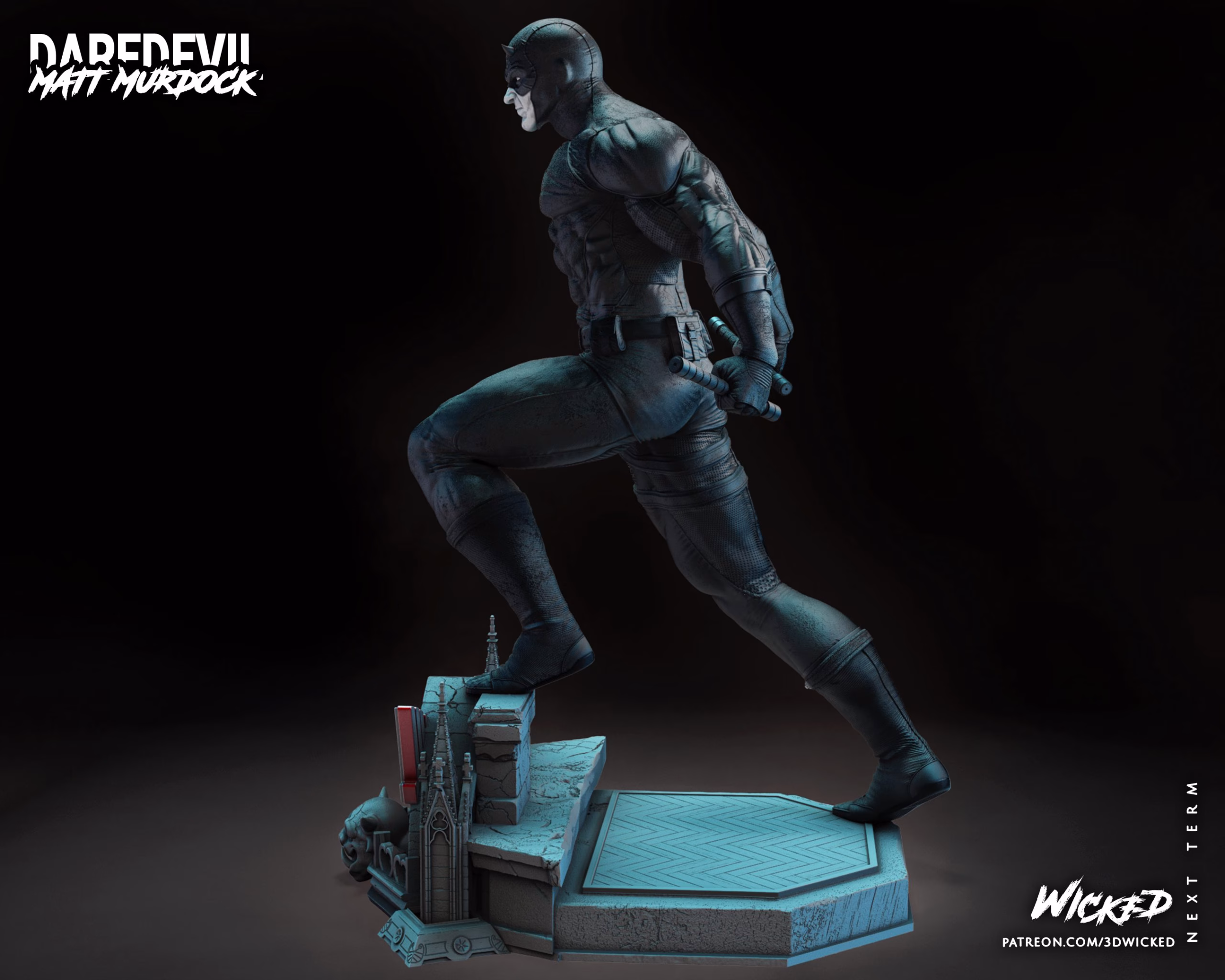 Daredevil Sculpture (VERIFIED) - Image 6
