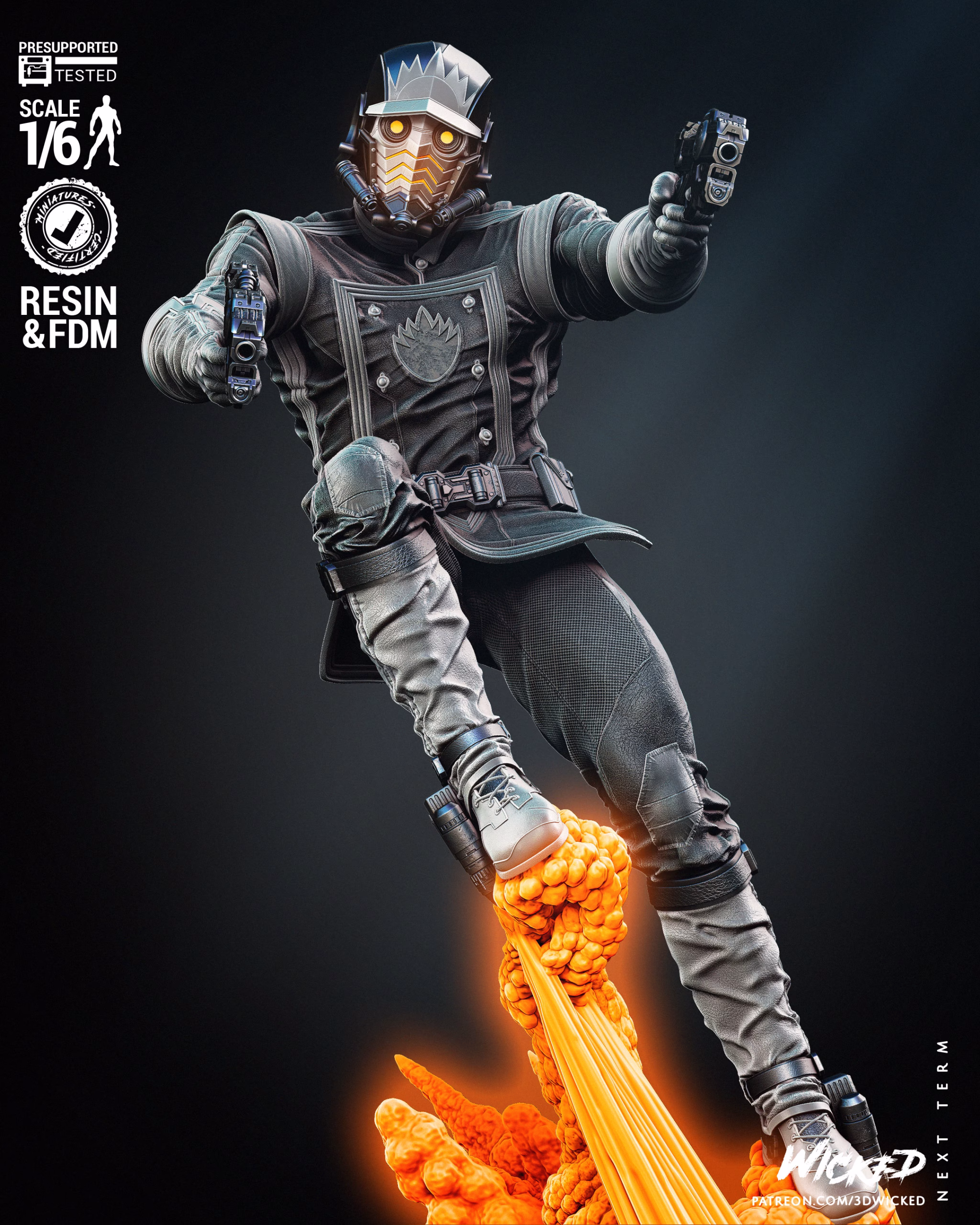 Star Lord Comic Version Sculpture (VERIFIED)