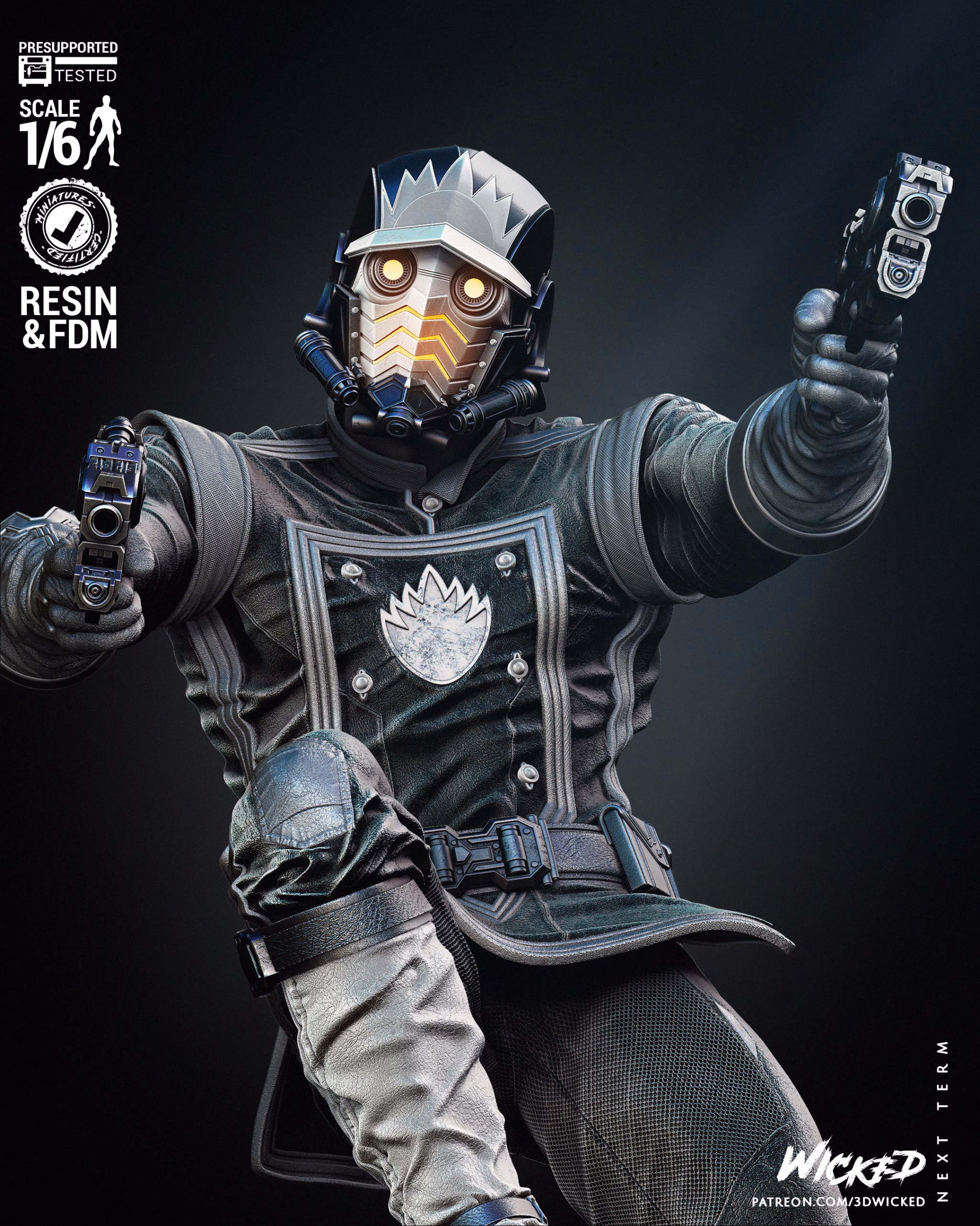 Star Lord Comic Version Sculpture (VERIFIED) - Image 6