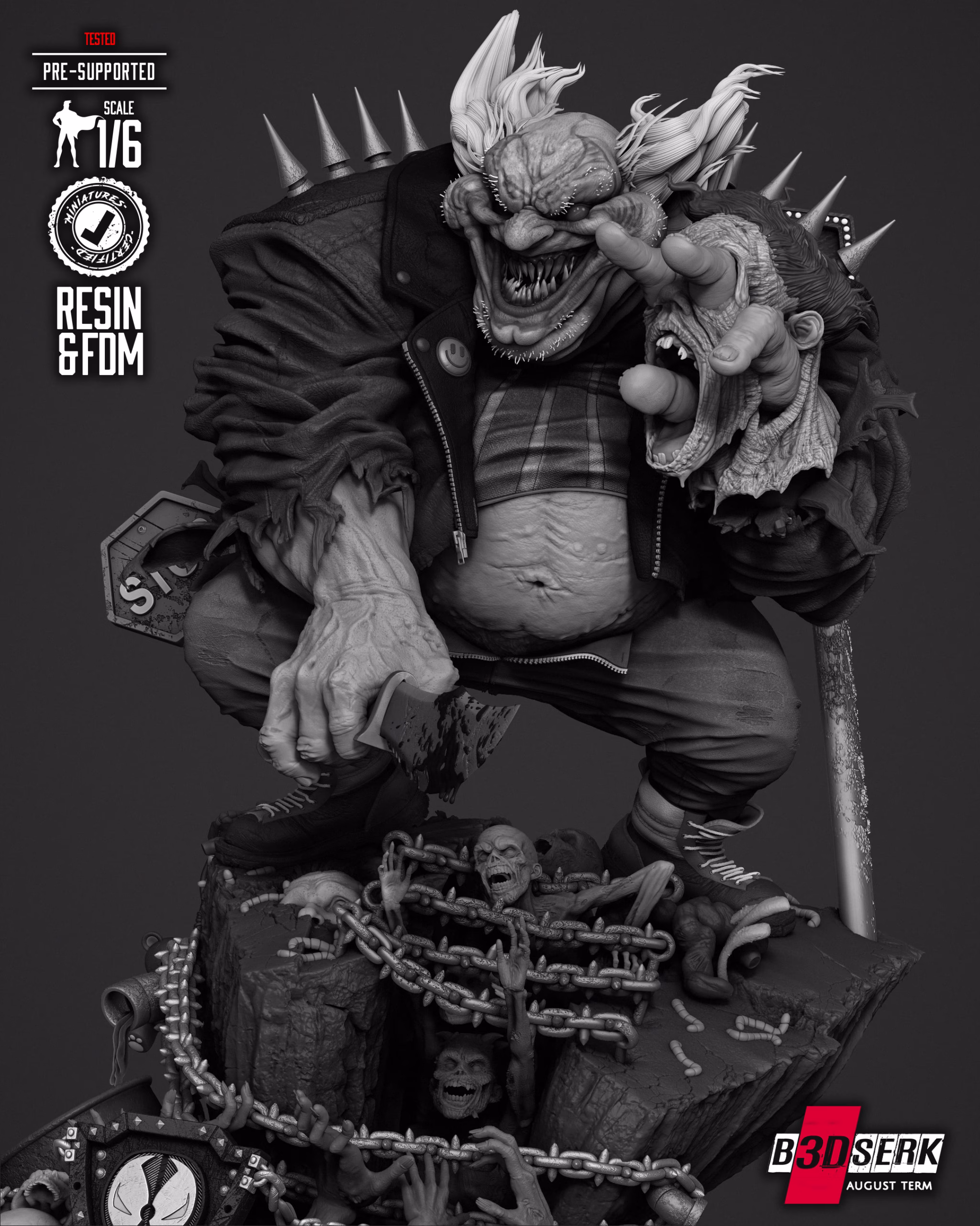 Violator Clown Sculpture - Image 5