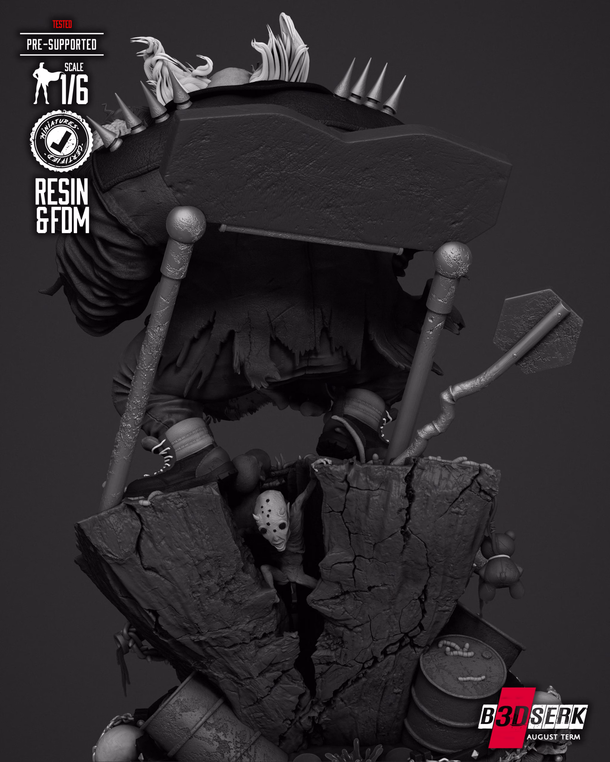 Violator Clown Sculpture - Image 6