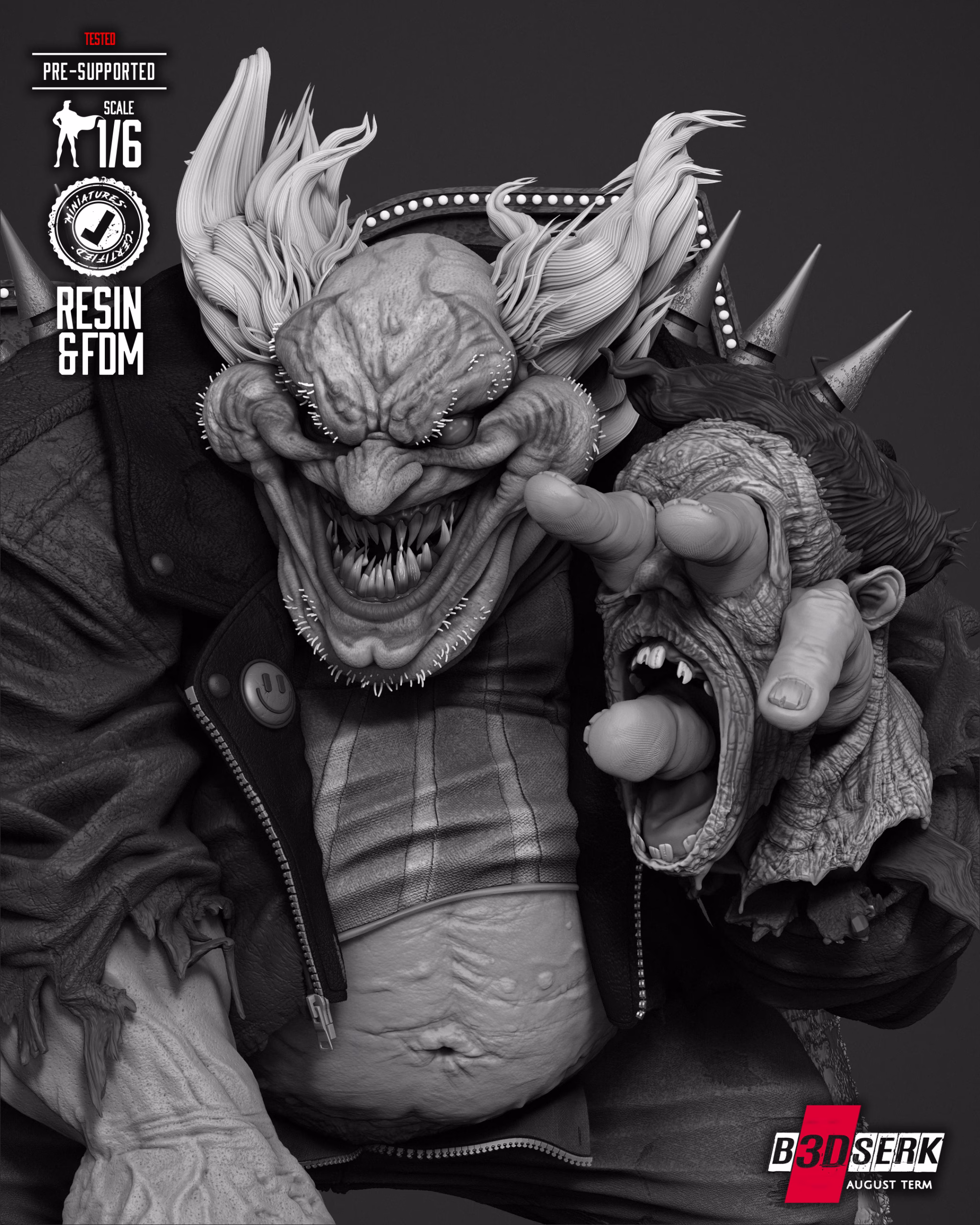 Violator Clown Sculpture - Image 8