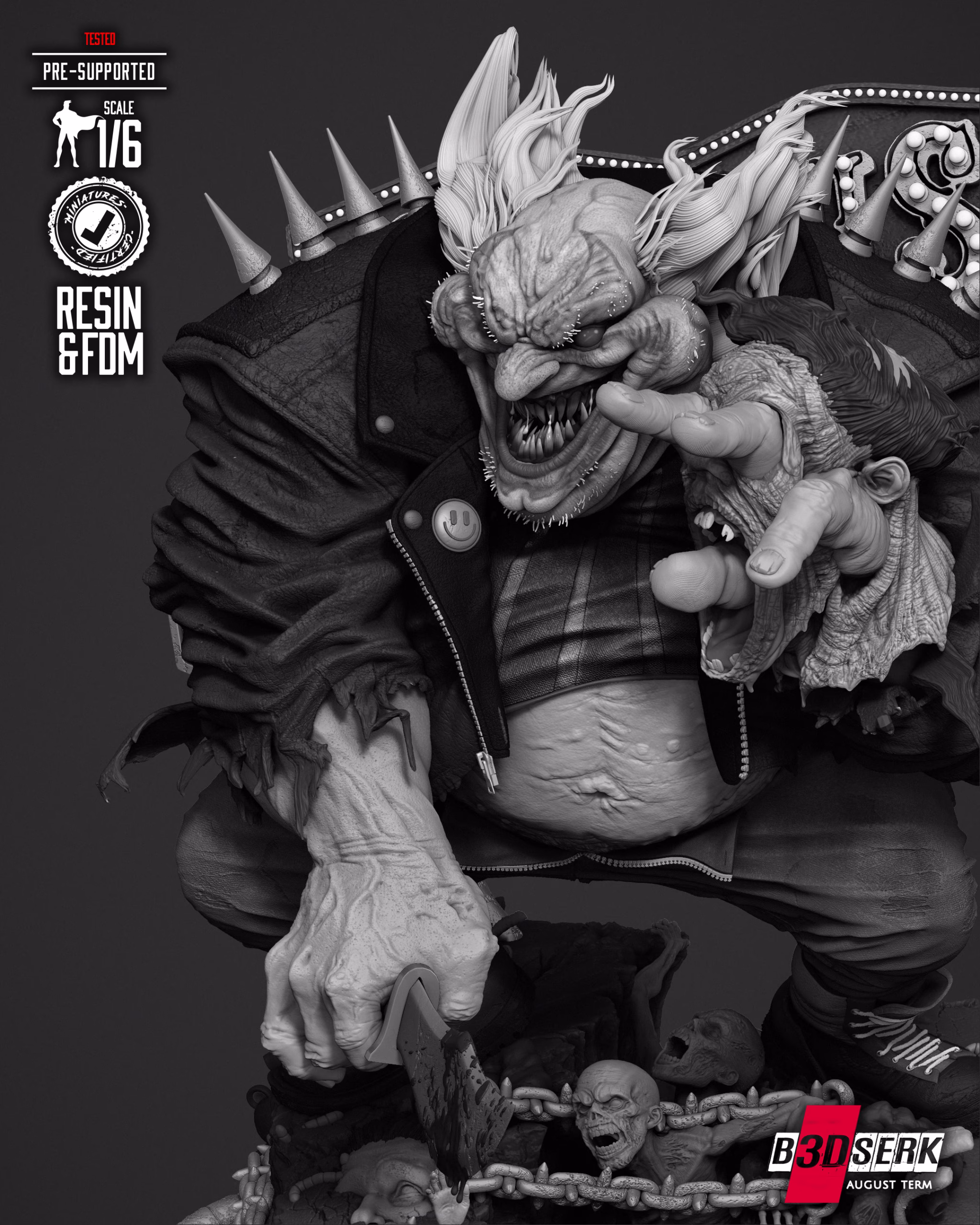 Violator Clown Sculpture - Image 9