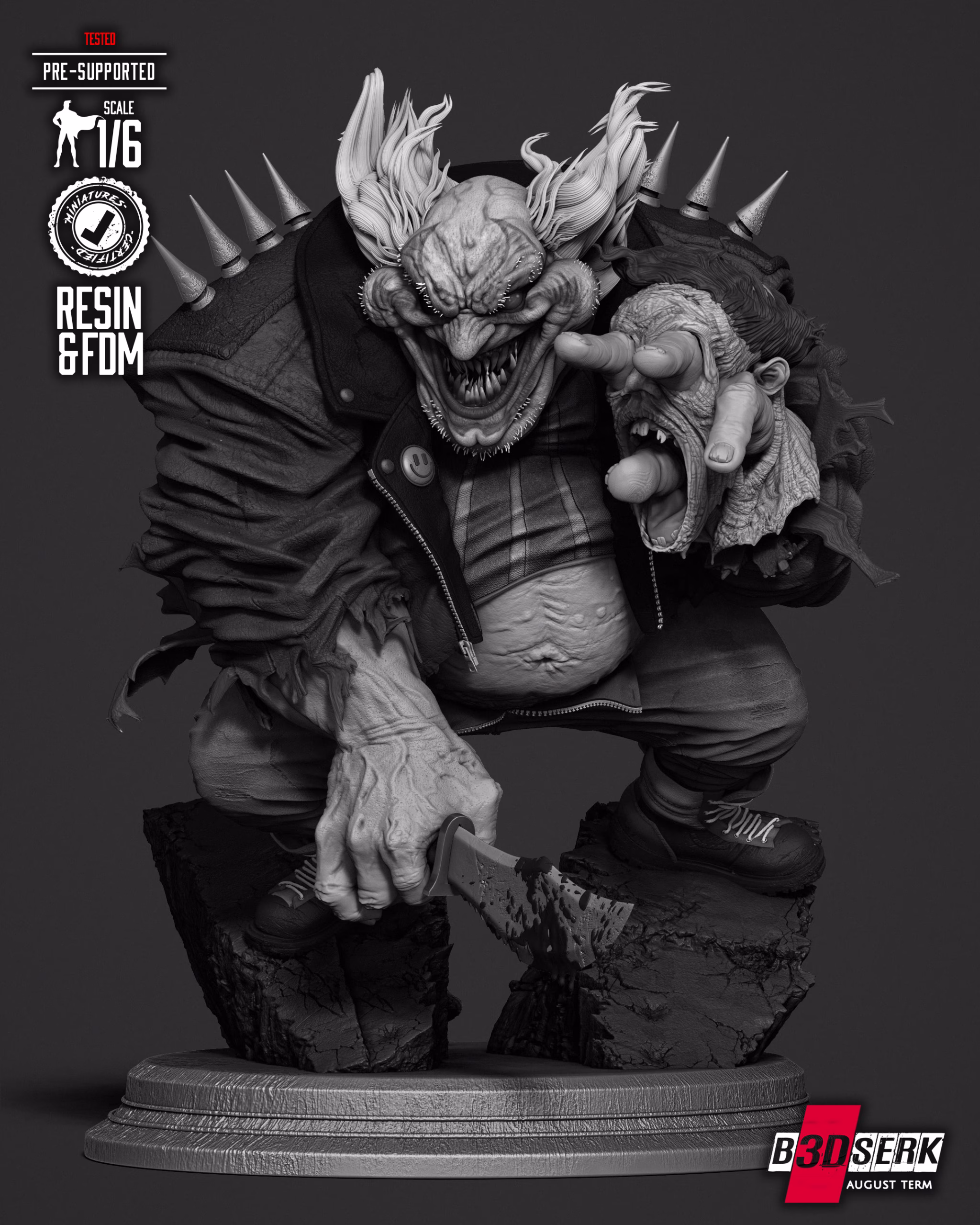 Violator Clown Sculpture - Image 12