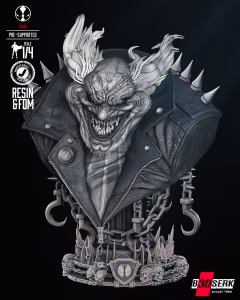 Violator Clown Portrait Bust