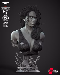 Wondergirl Portrait Bust