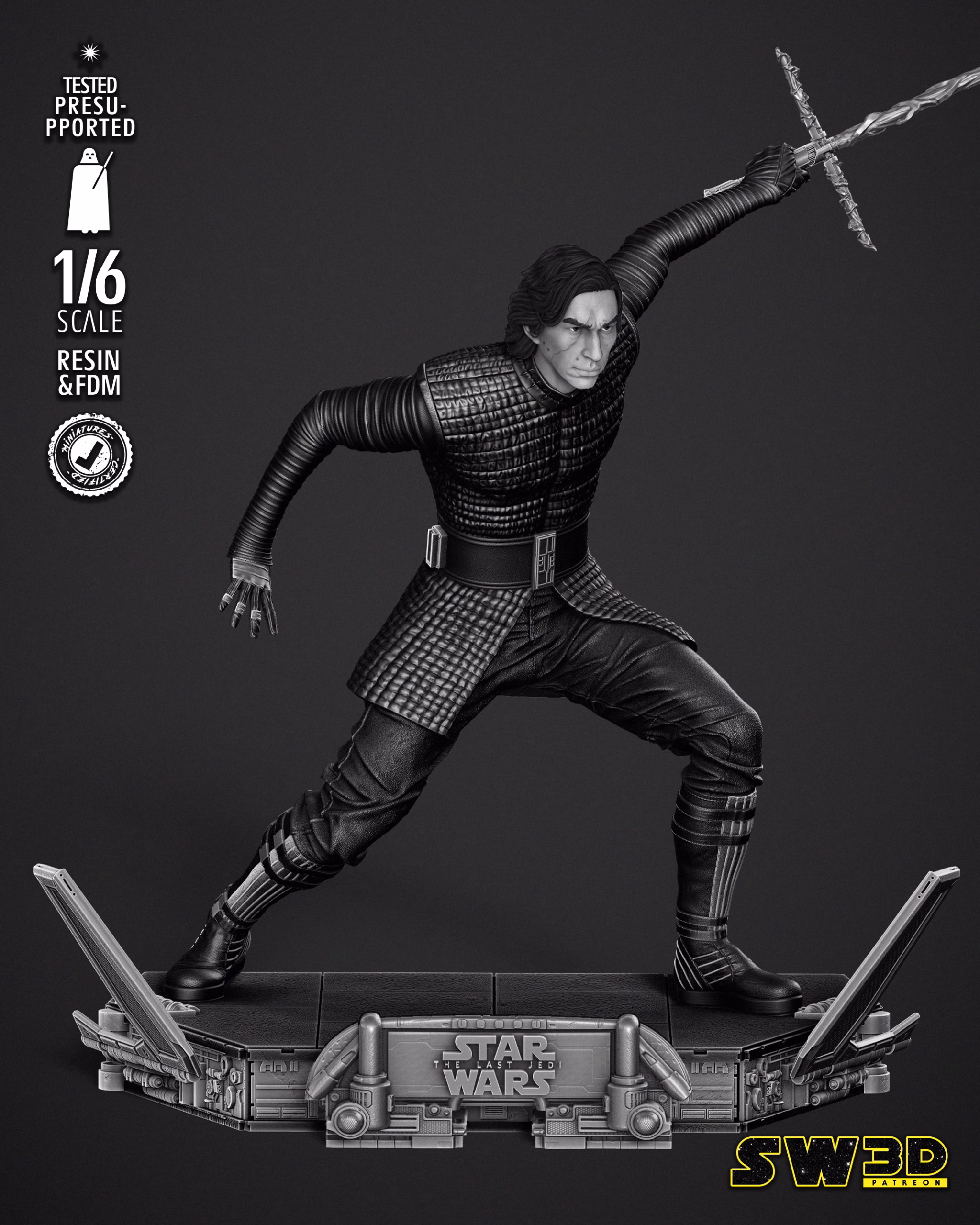 Kylo Ren Sculpture - Image 2