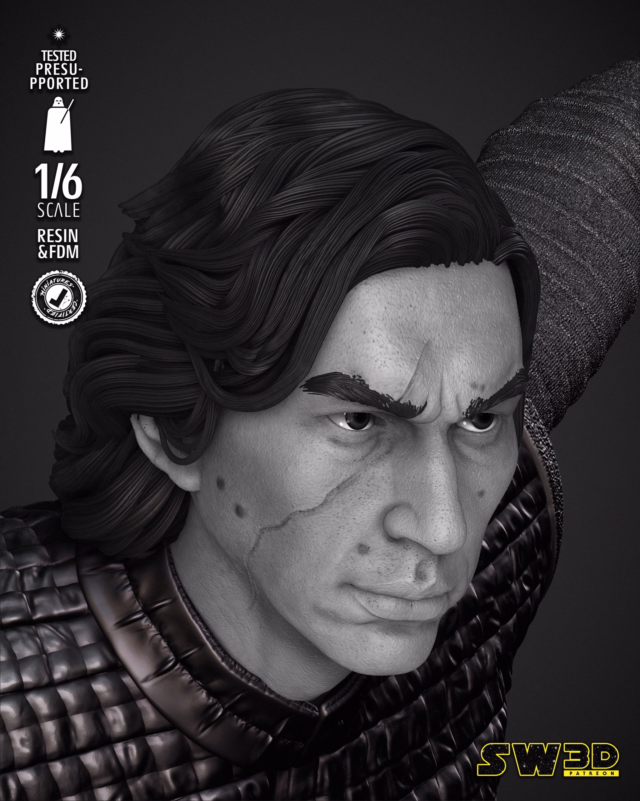 Kylo Ren Sculpture - Image 5