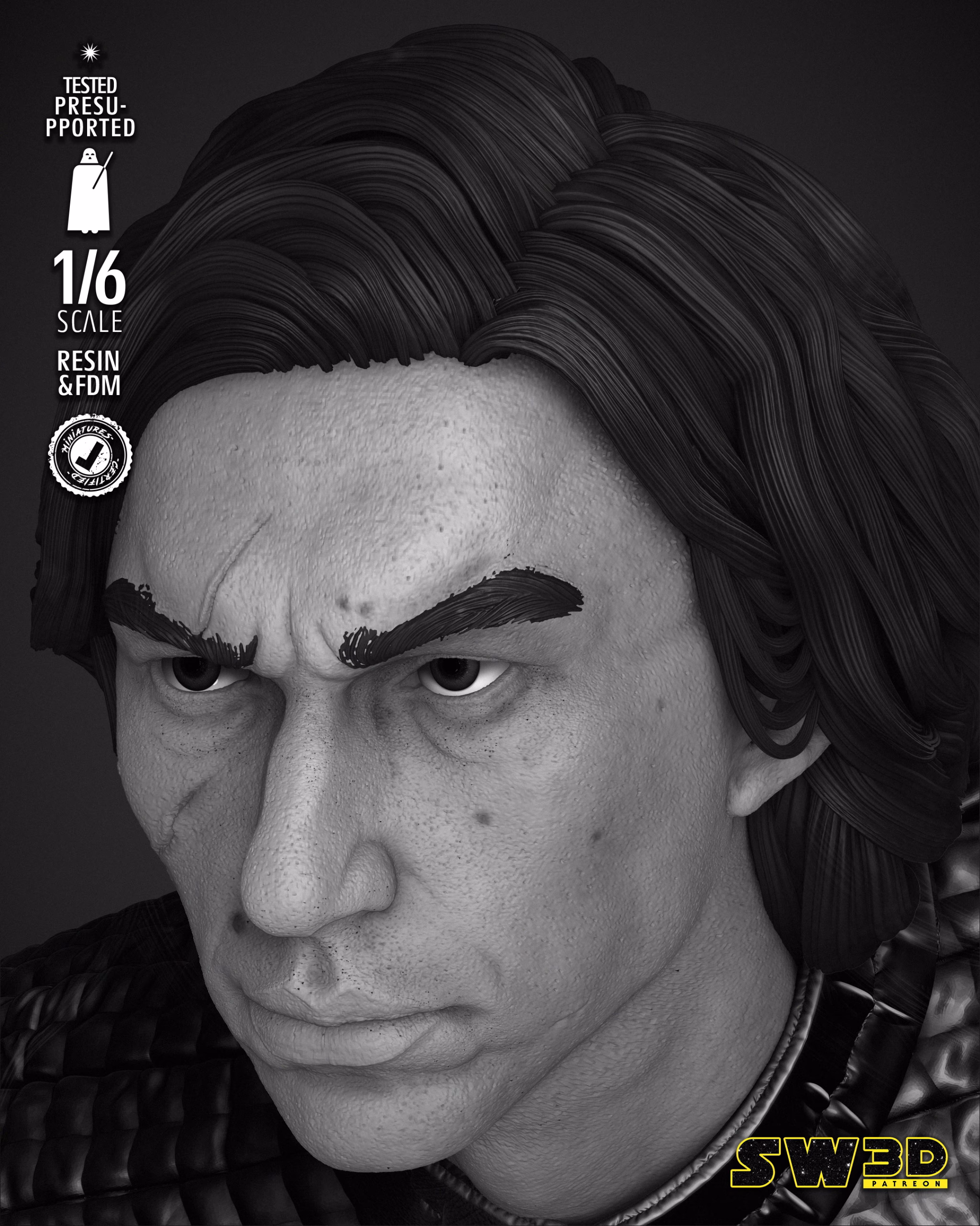 Kylo Ren Sculpture - Image 7