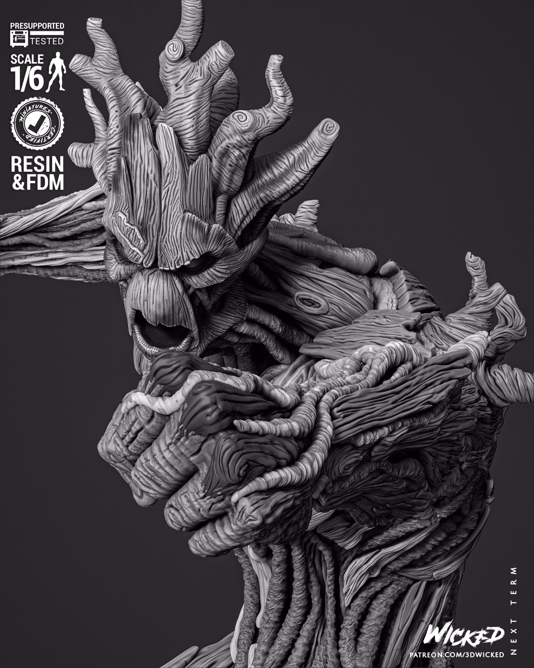 Groot Comic Version Sculpture (Tested) - Image 7
