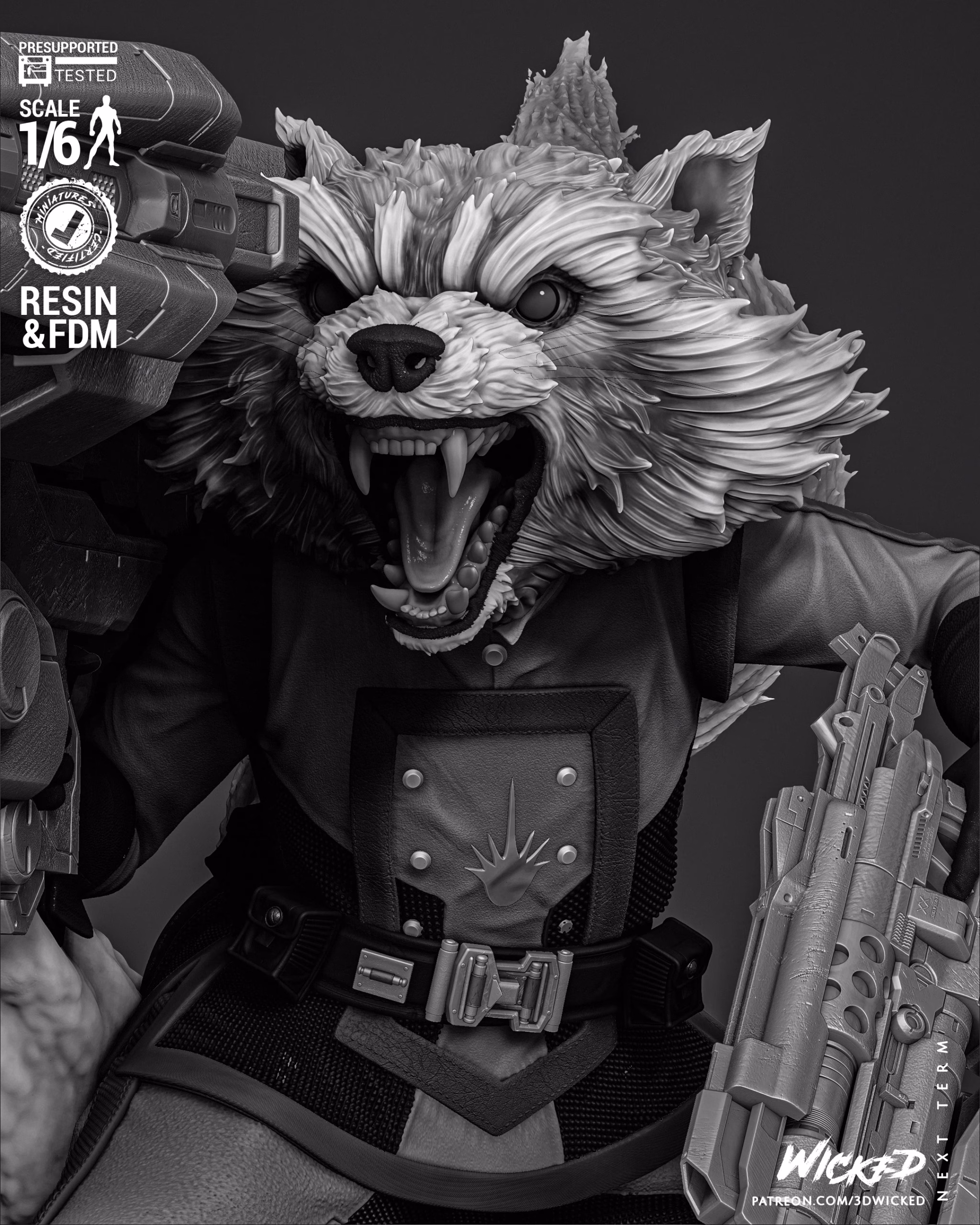 Groot and Rocket Diorama (Tested) - Image 10