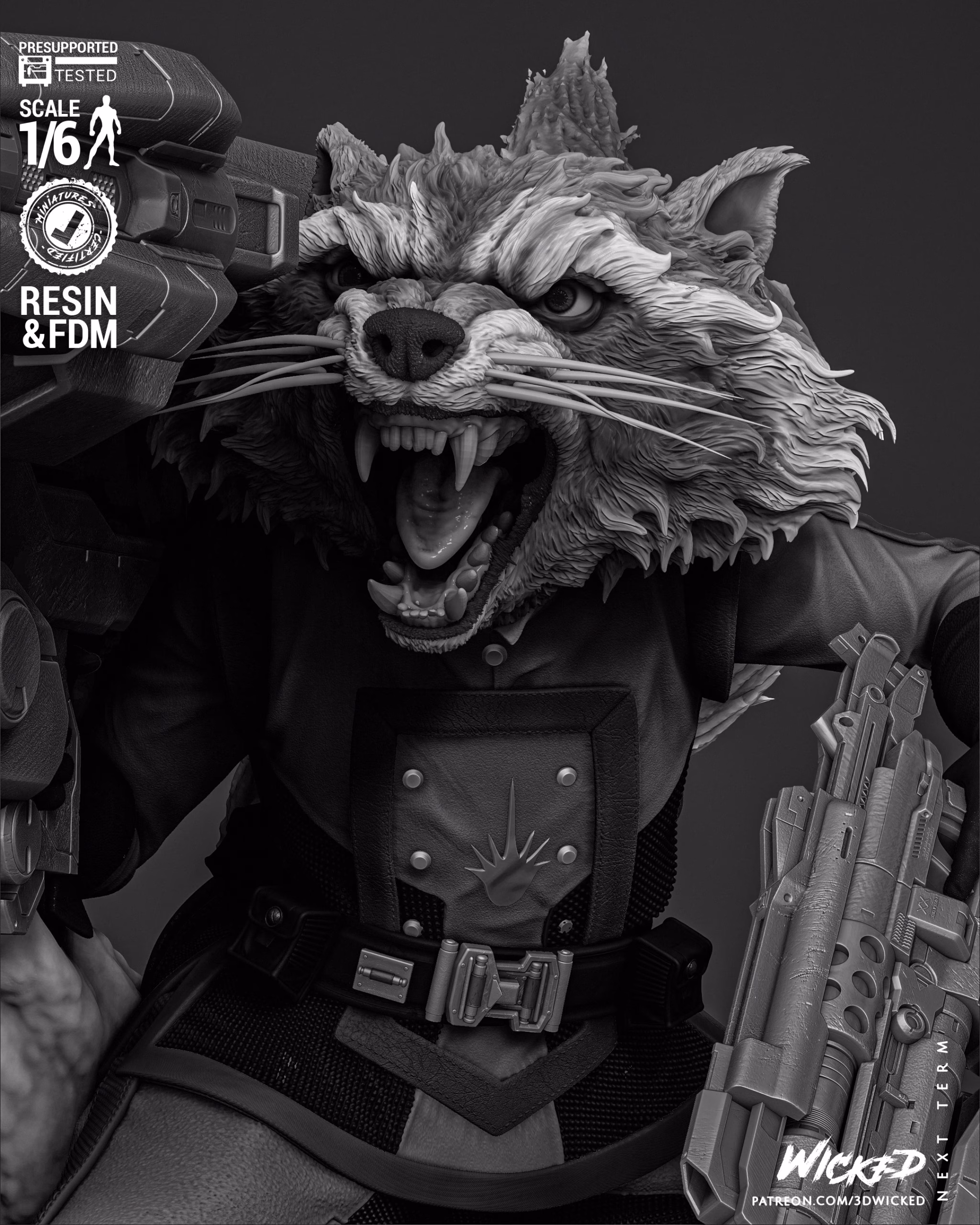Groot and Rocket Diorama (Tested) - Image 11