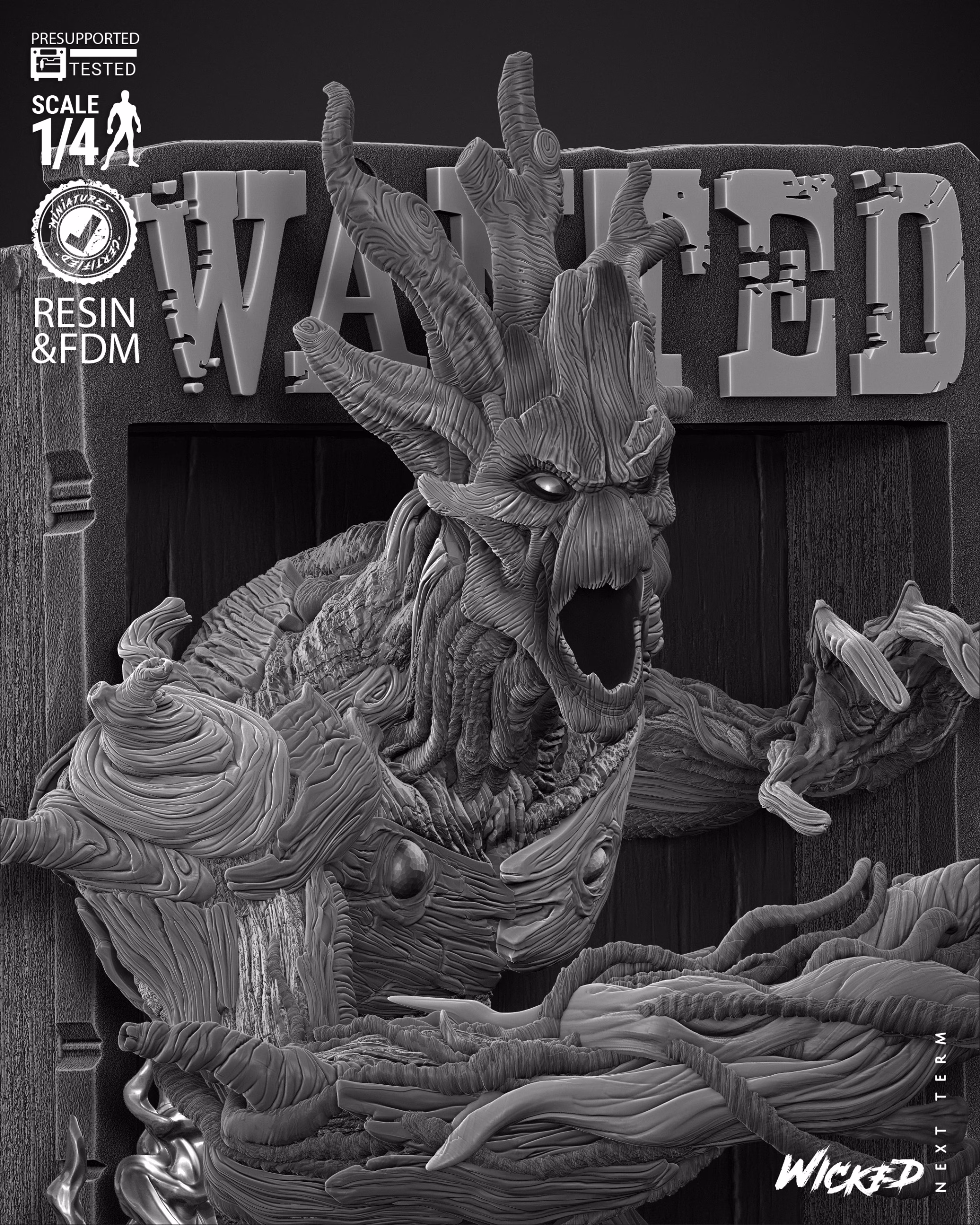Groot Comic Version Poster Bust (Tested) - Image 8