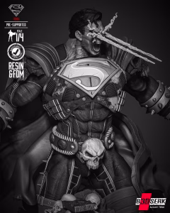 Superman Dark Night Bust (Tested)