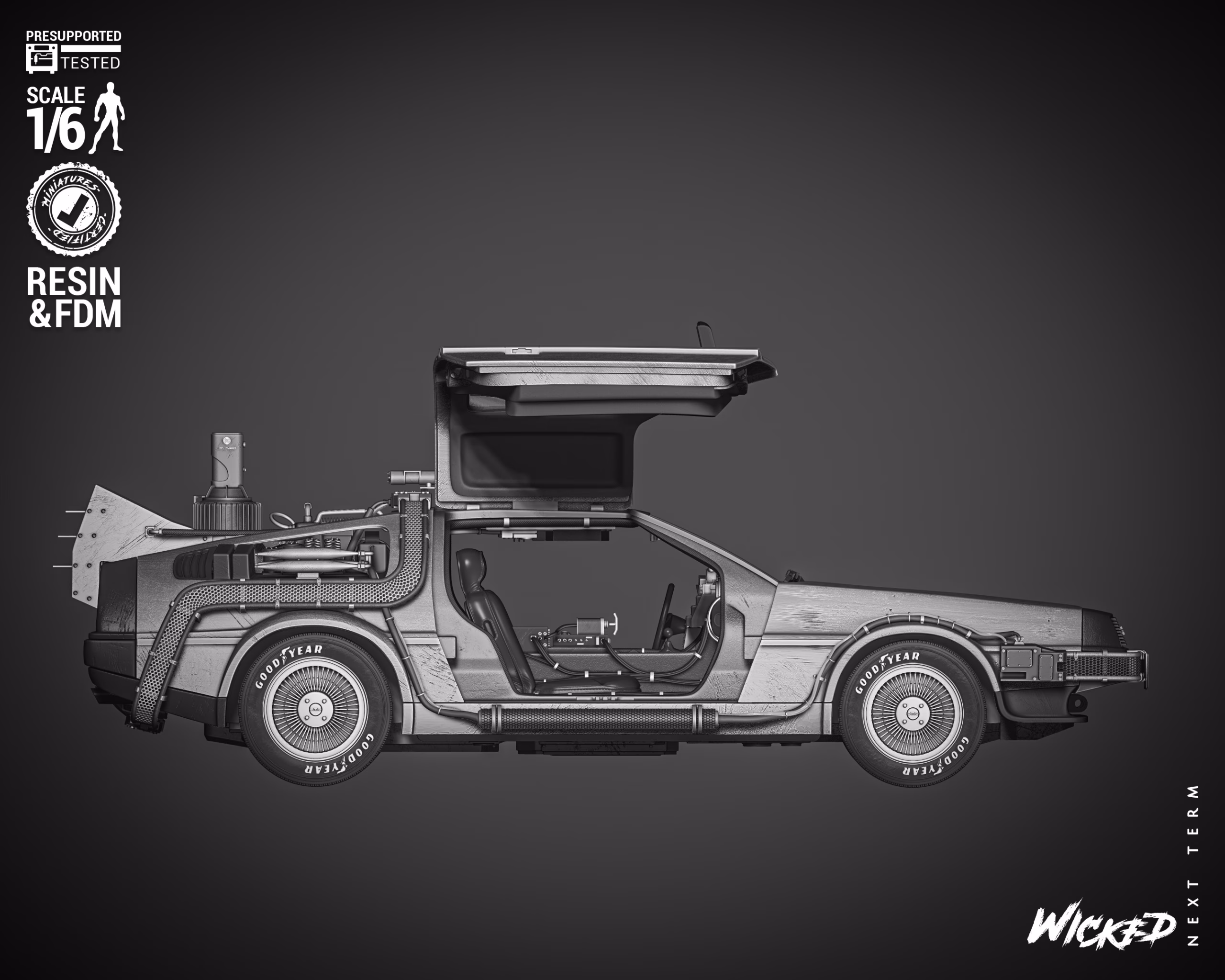 DeLorean Sculpture (Tested) - Image 2