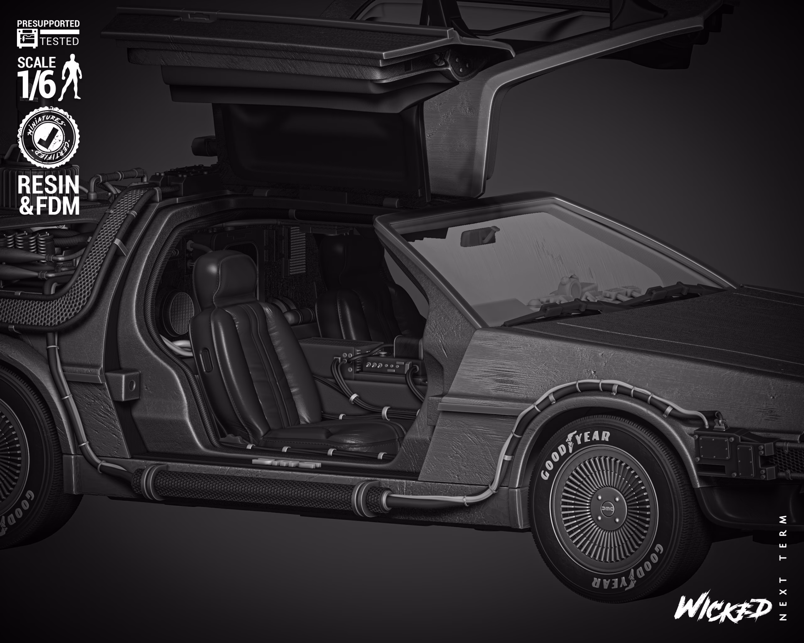 DeLorean Sculpture (Tested) - Image 26