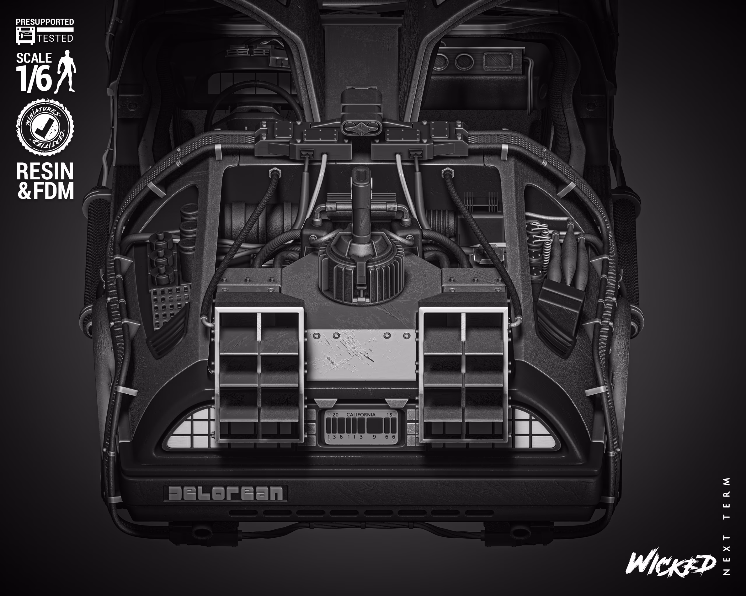 DeLorean Sculpture (Tested) - Image 4