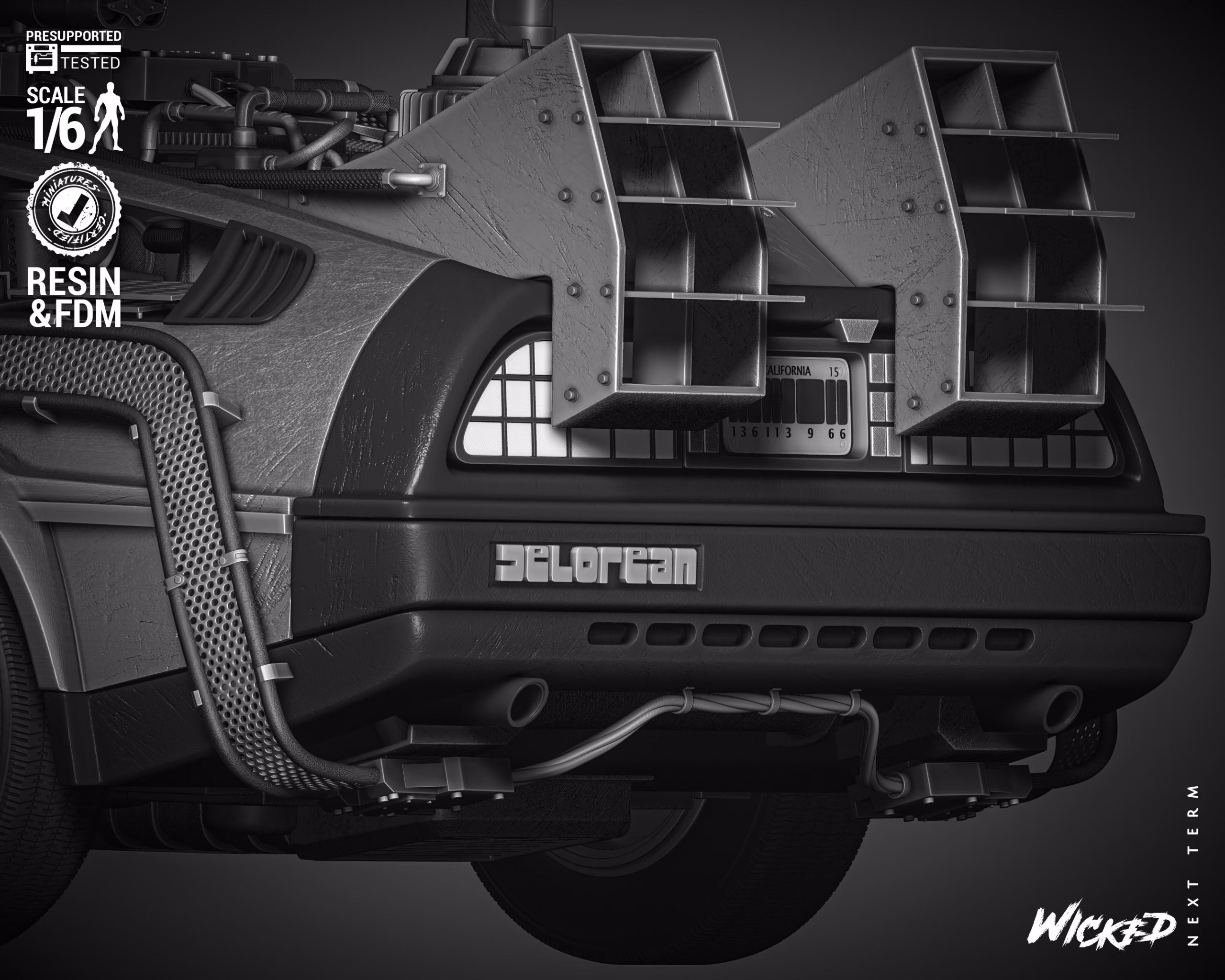 DeLorean Sculpture (Tested) - Image 28