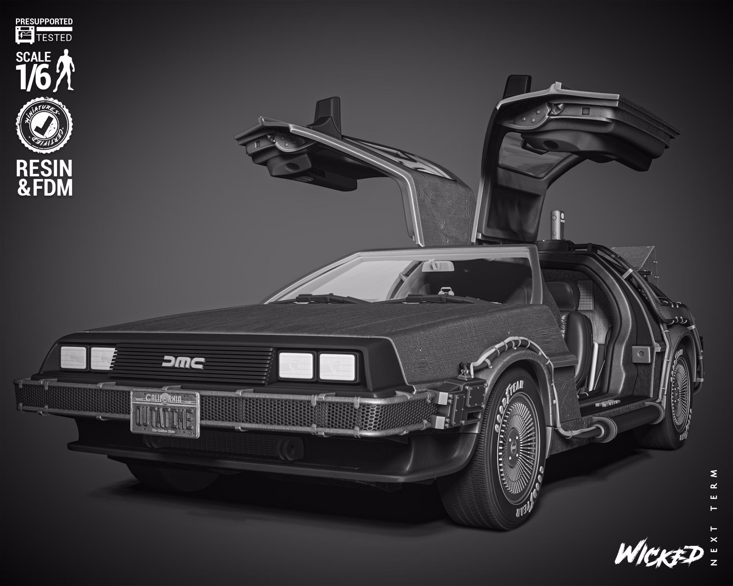 DeLorean Sculpture (Tested)