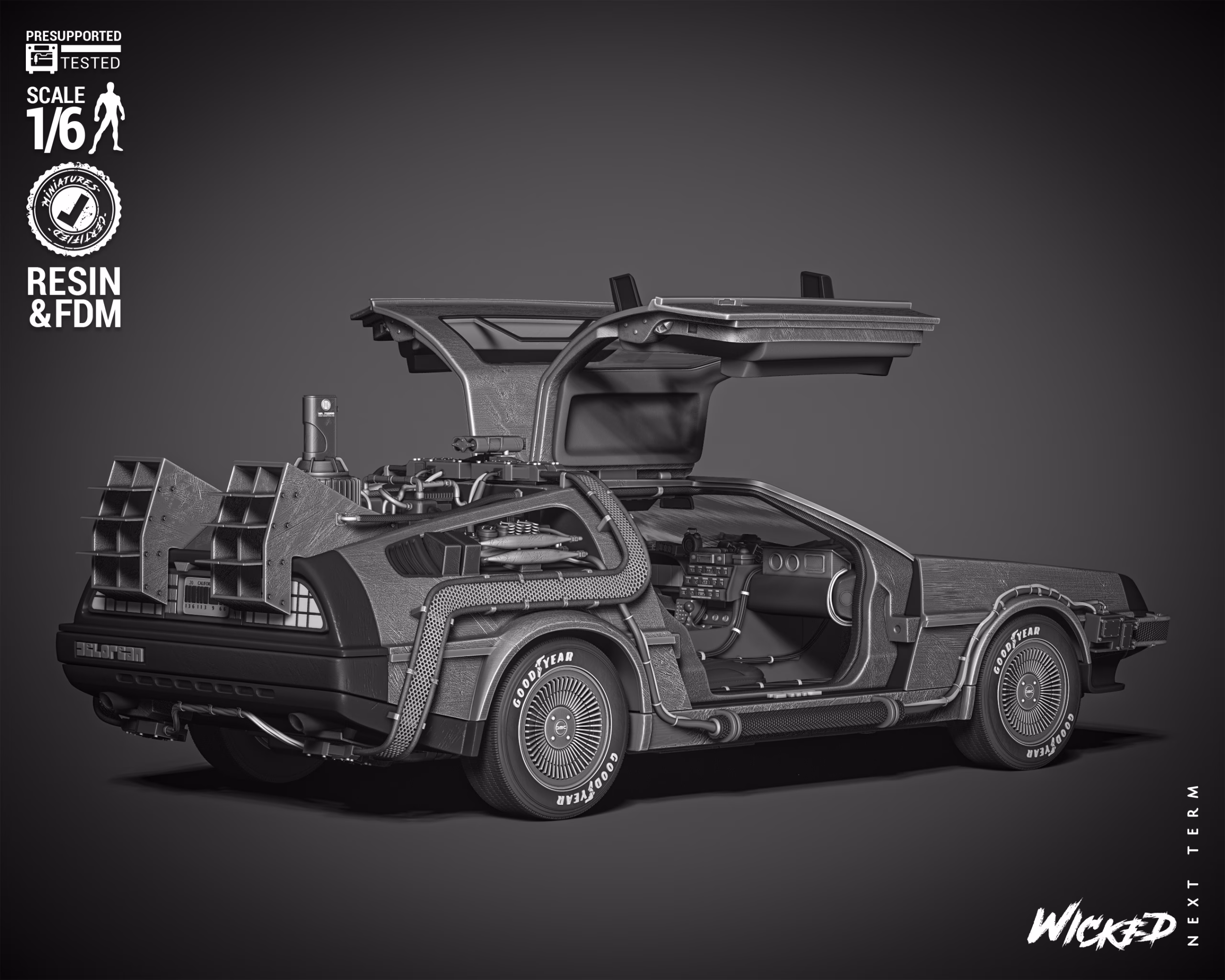 DeLorean Sculpture (Tested) - Image 21