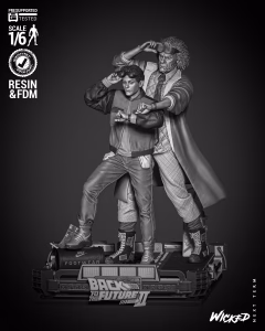 Back To The Future Diorama (Tested)