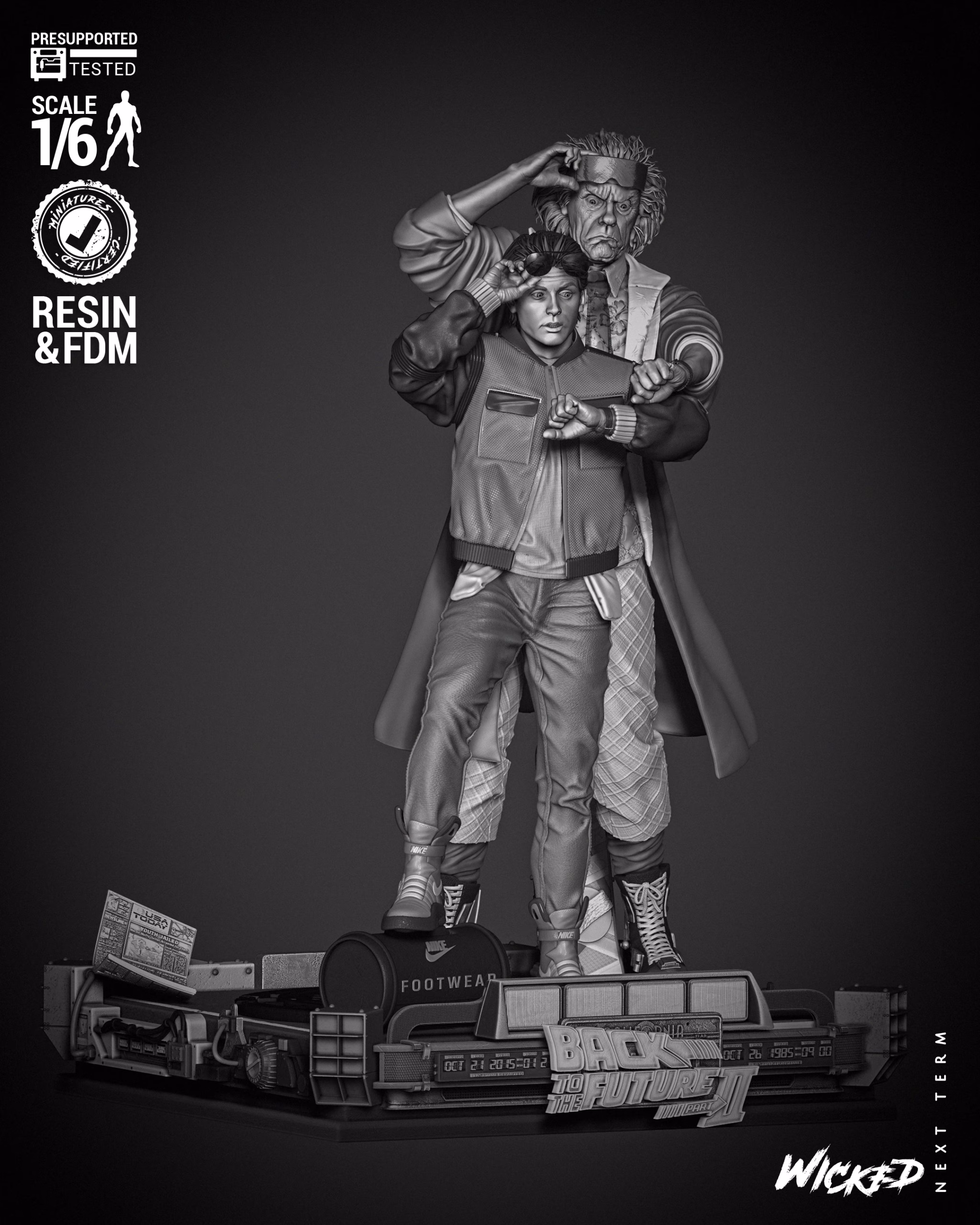 Back To The Future Diorama (Tested) - Image 13
