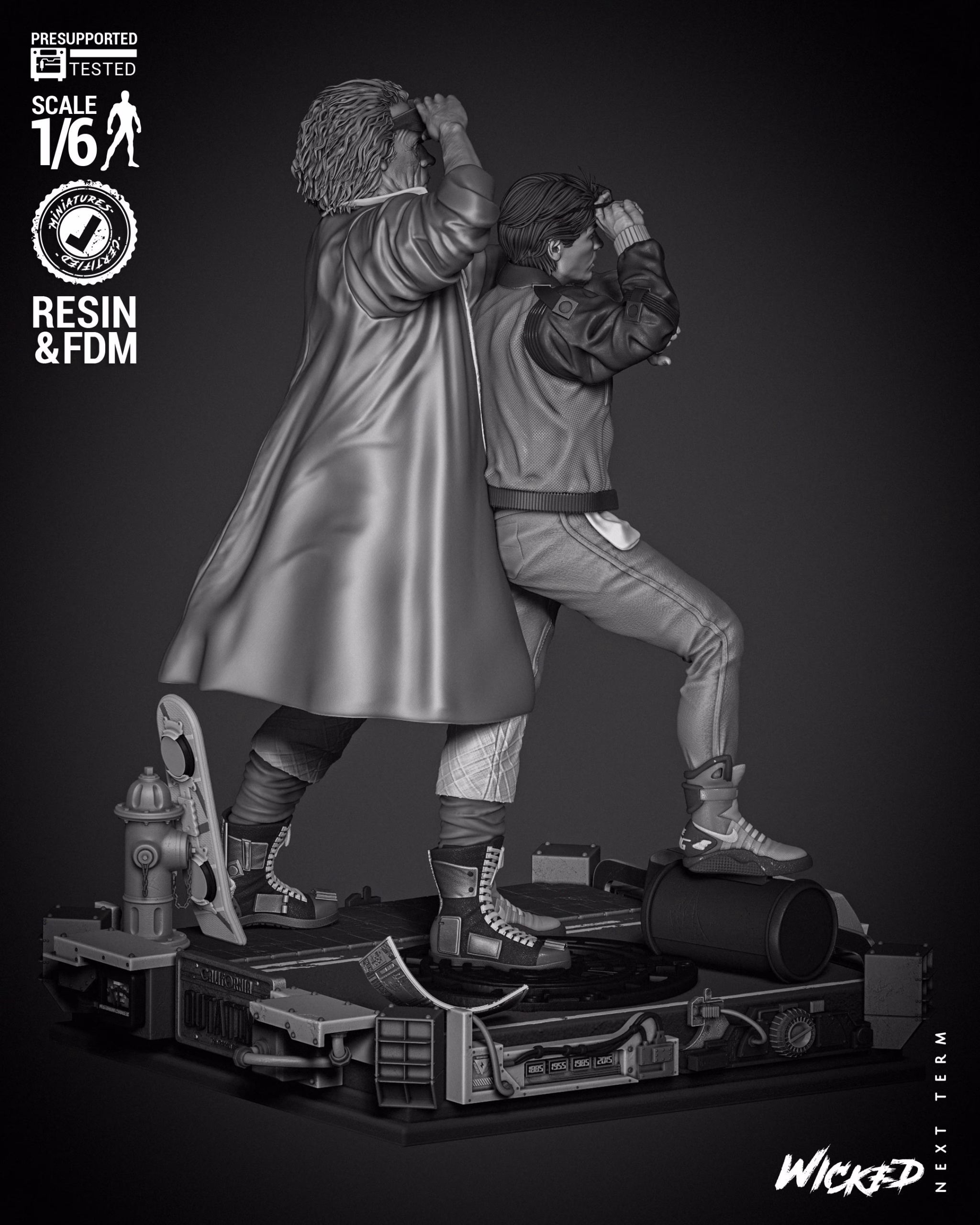 Back To The Future Diorama (Tested) - Image 10
