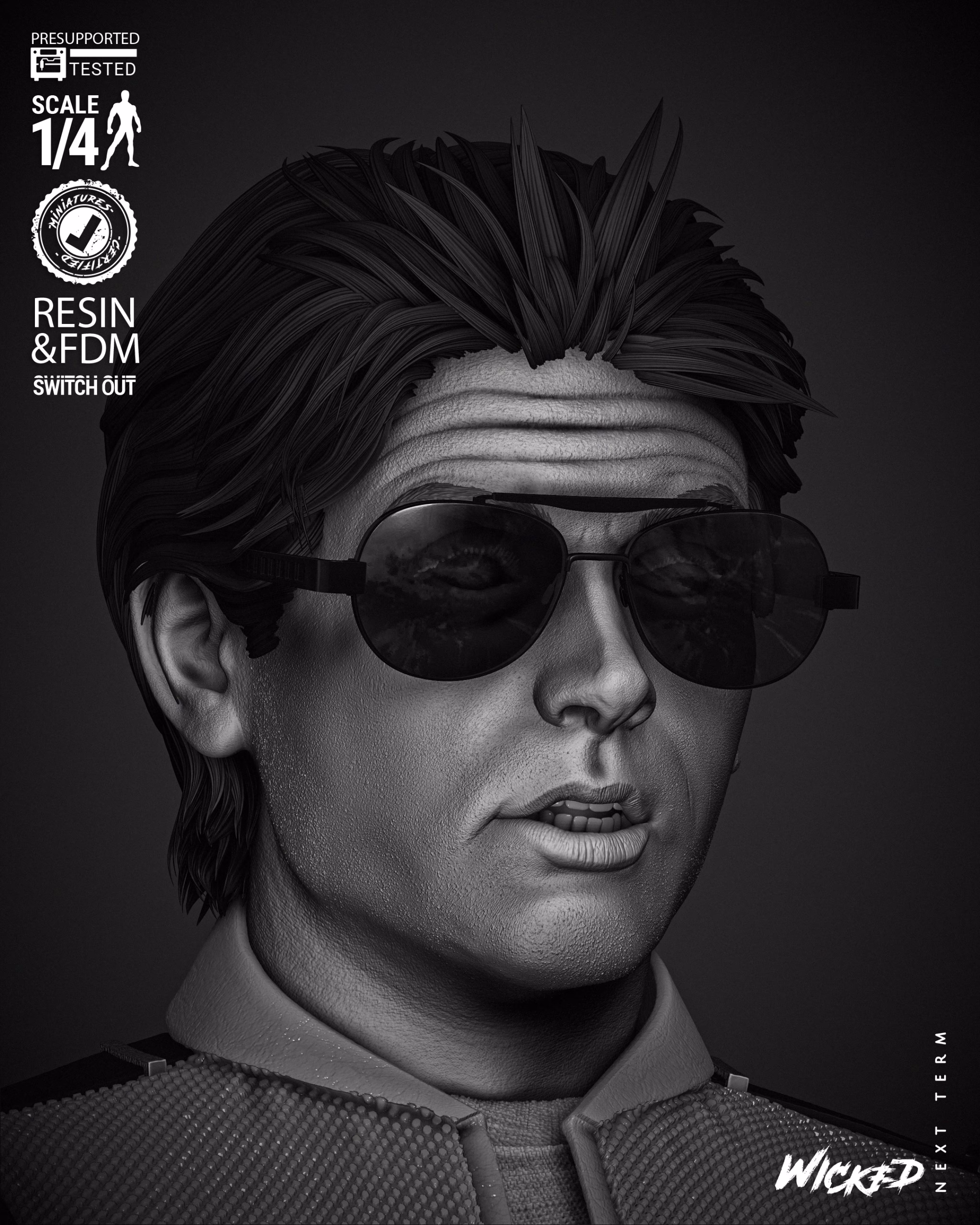 Marty McFly Portrait Bust (Tested) - Image 8