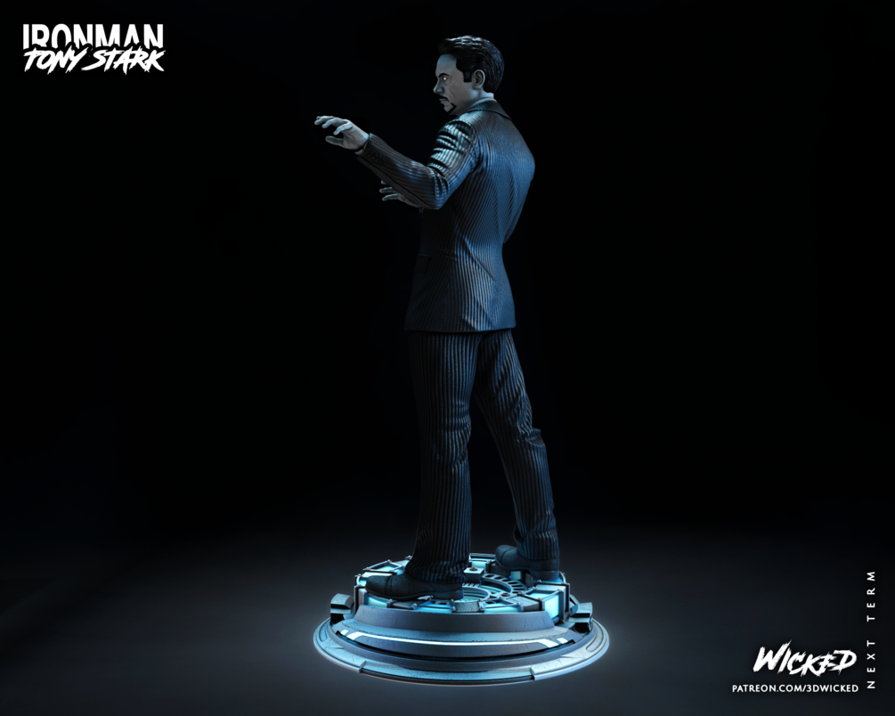 Tony Stark Sculpture (VERIFIED) - Image 2