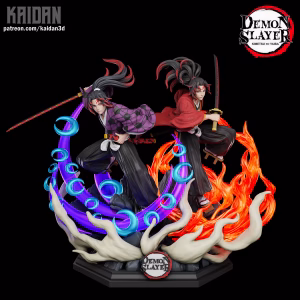 Kaidan Kokushibo and Yoriichi