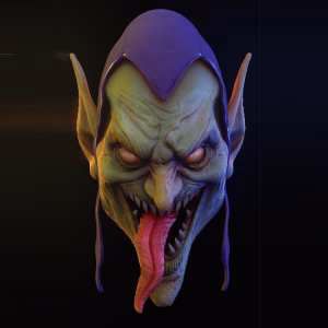 Green Goblin Head
