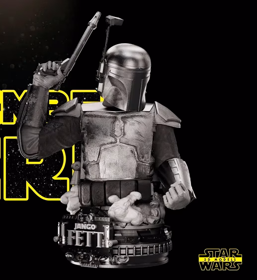 Jango Fett Bust StarWars (VERIFIED)