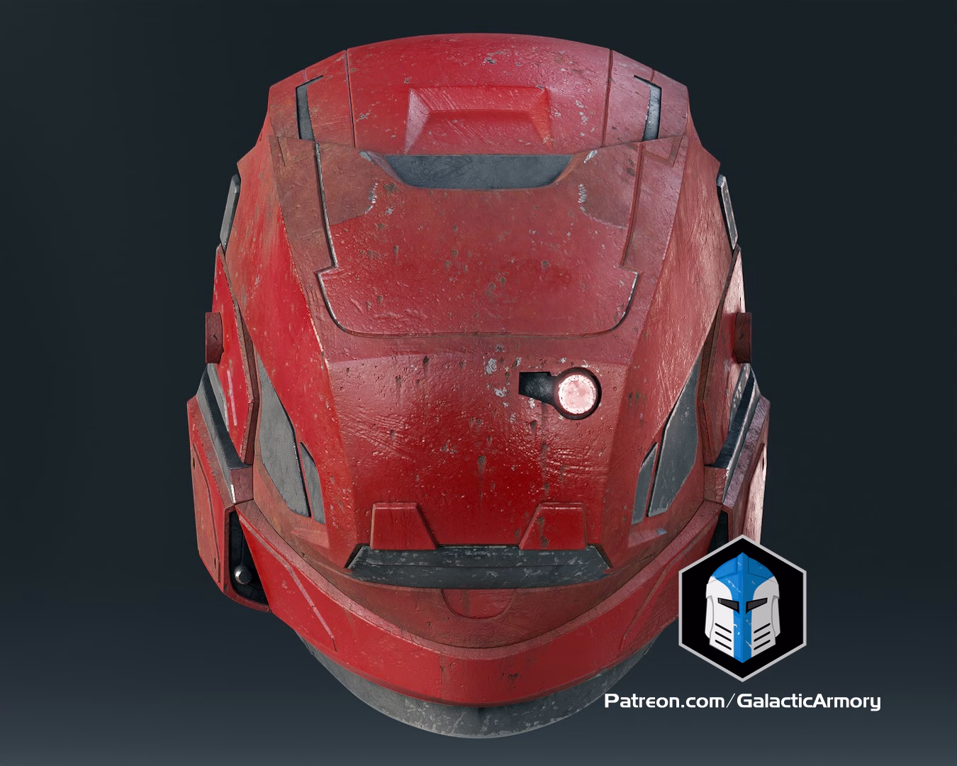 Gungnir Helmet V3 Galactic Armory STL file for 3D printing