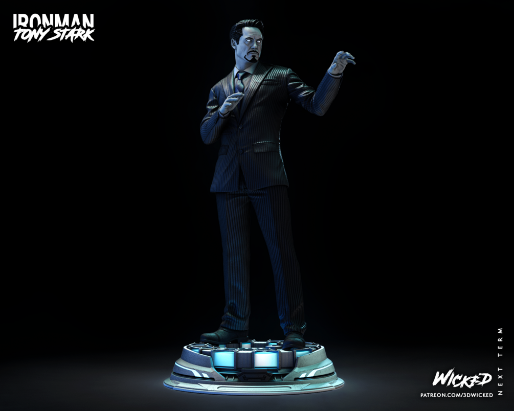Tony Stark Sculpture (VERIFIED) - Image 3