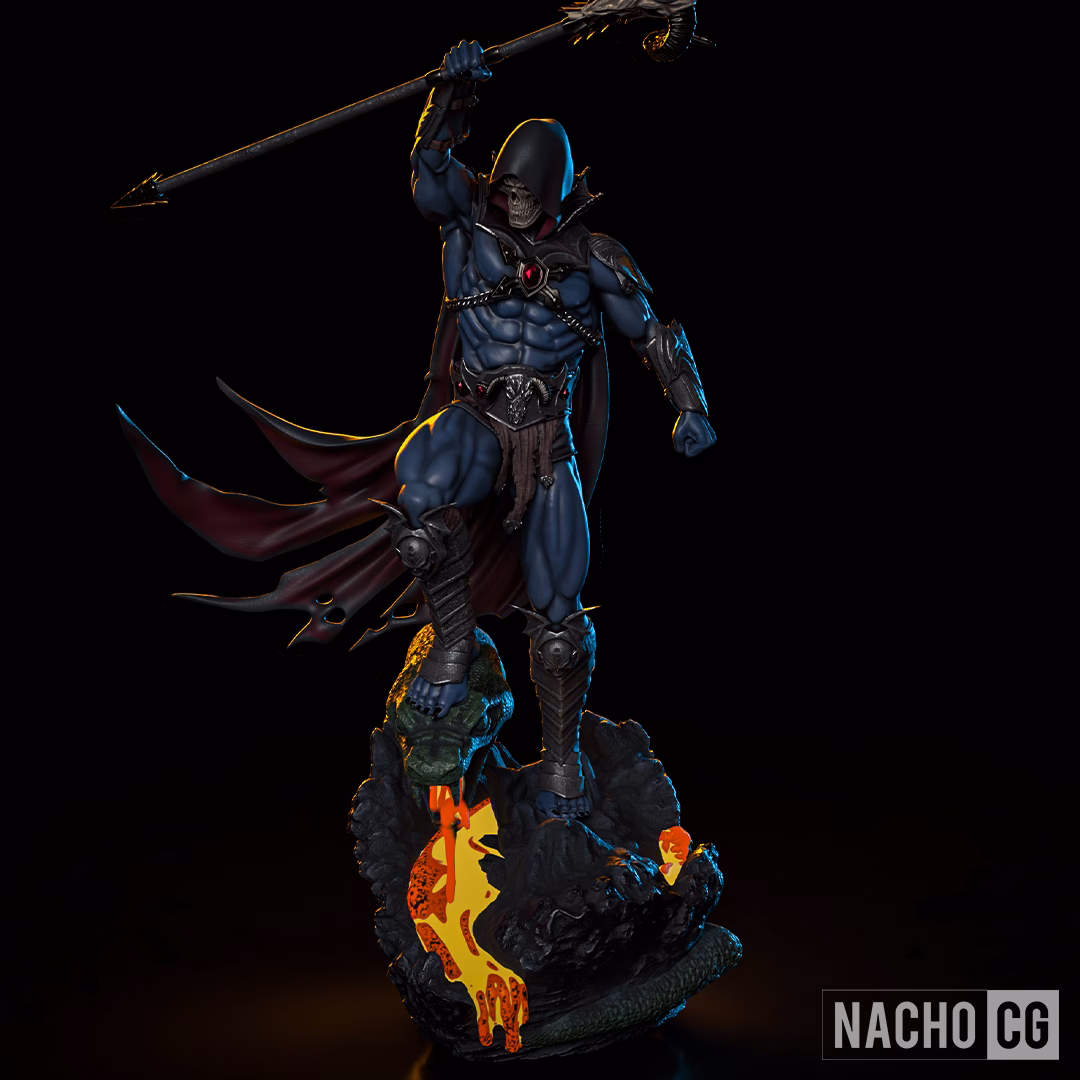 Skeletor II Standalone Statue - Image 3