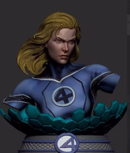 Invisible Woman Bust