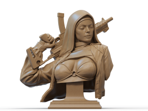 Nun Bust (Tested)