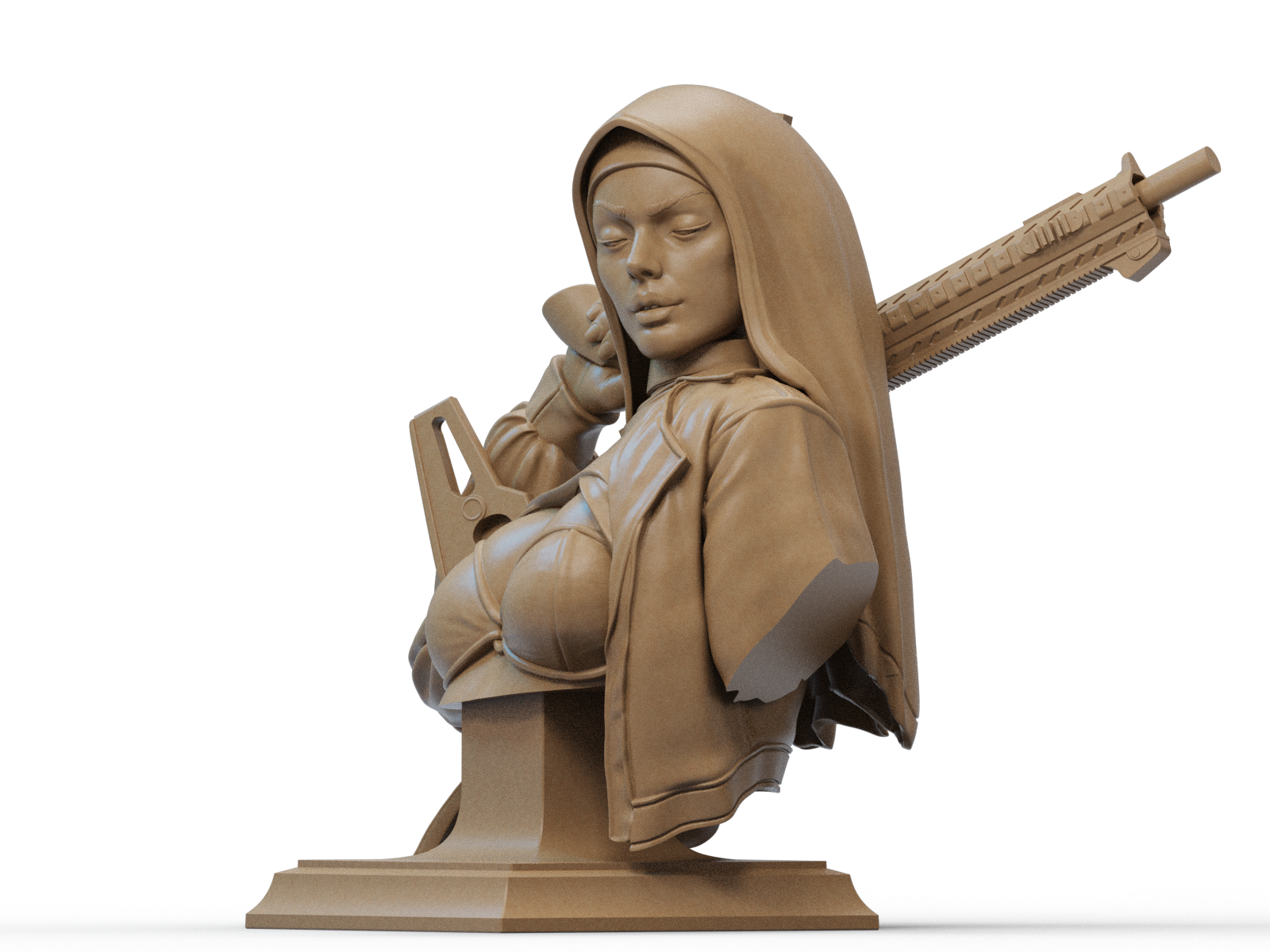 Nun Bust (Tested) - Image 3