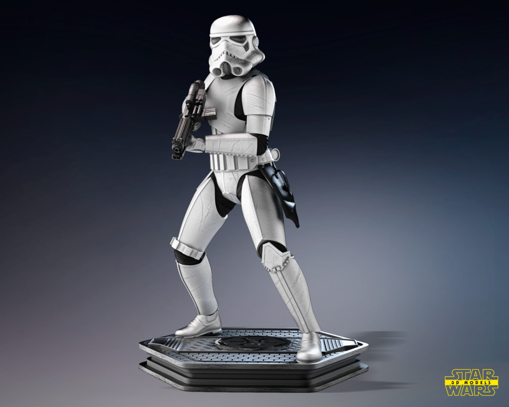 Stormtrooper Sculpture StarWars (VERIFIED) - Image 2
