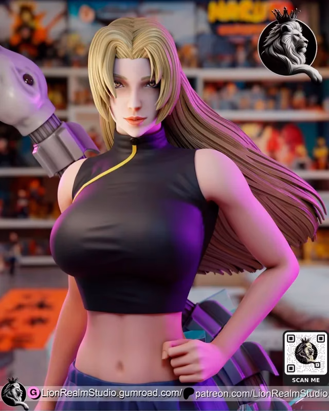 Yuki Tsukumo Ujutsu Kaisen STL file for 3D printing
