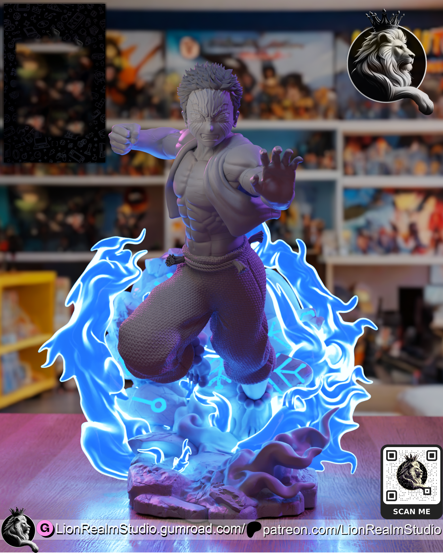 Akaza from Demon Slayer - Image 2