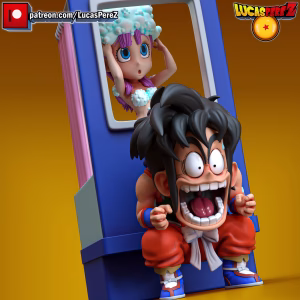 Yamcha y Bulma Dragon Ball Clasic