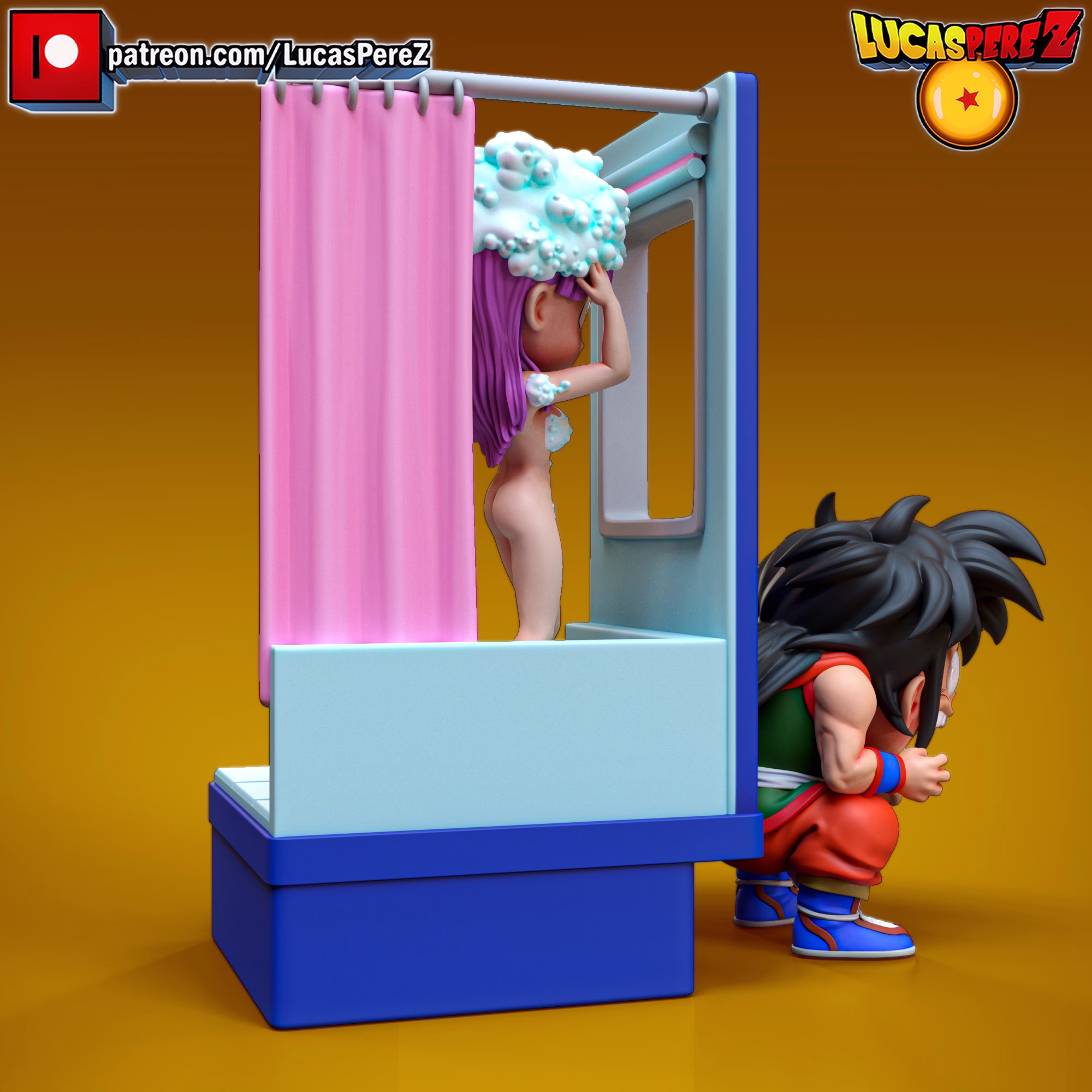 Yamcha y Bulma Dragon Ball Clasic - Image 3
