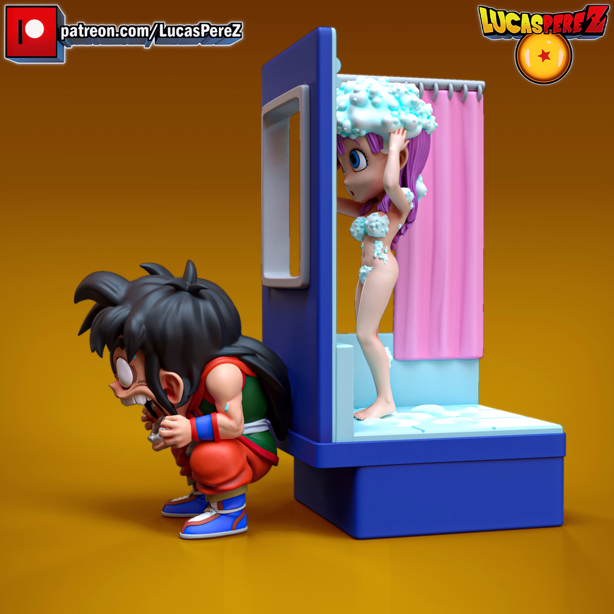 Yamcha y Bulma Dragon Ball Clasic - Image 4
