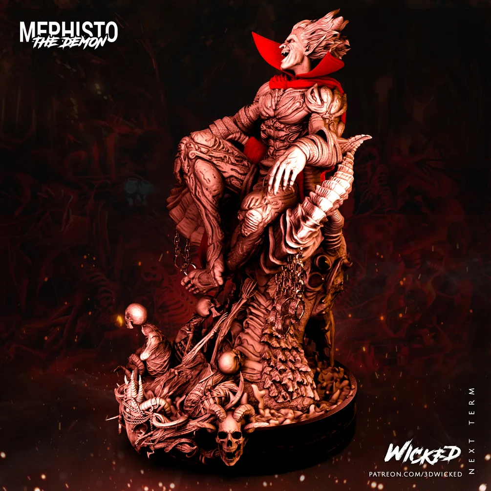 Mephisto Sculpture (VERIFIED) - Image 3