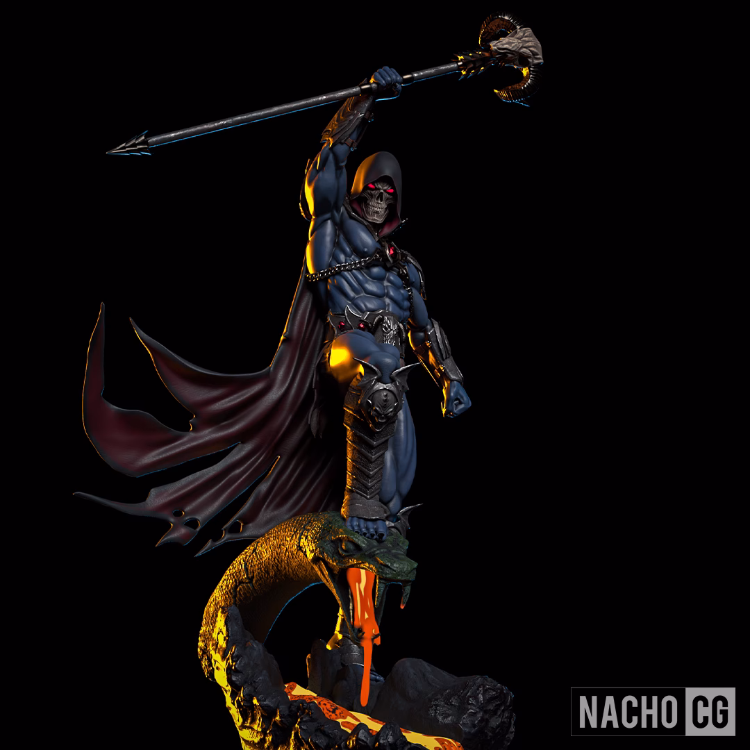 Skeletor II Standalone Statue - Image 8